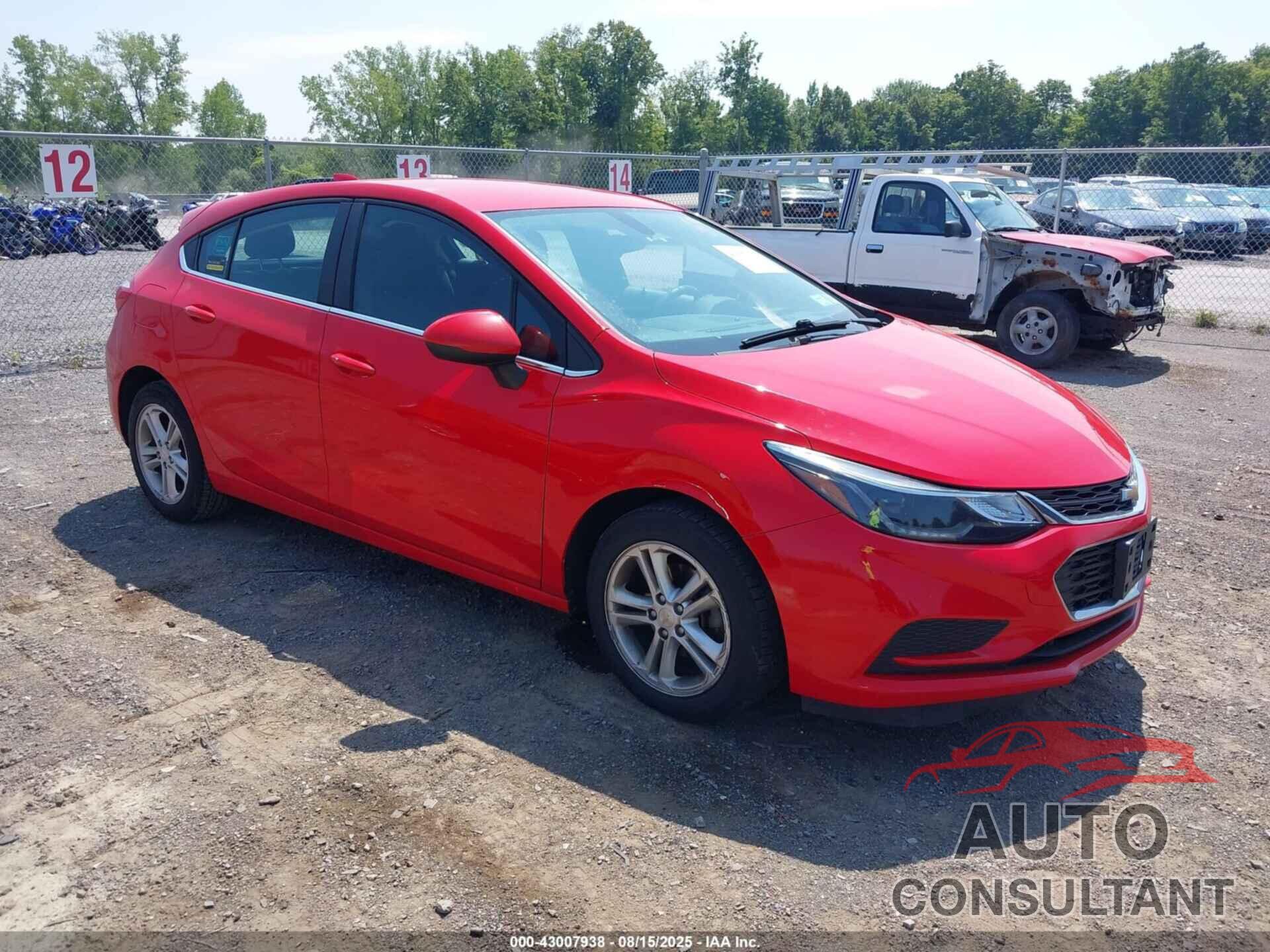 CHEVROLET CRUZE 2017 - 3G1BE6SM9HS586482