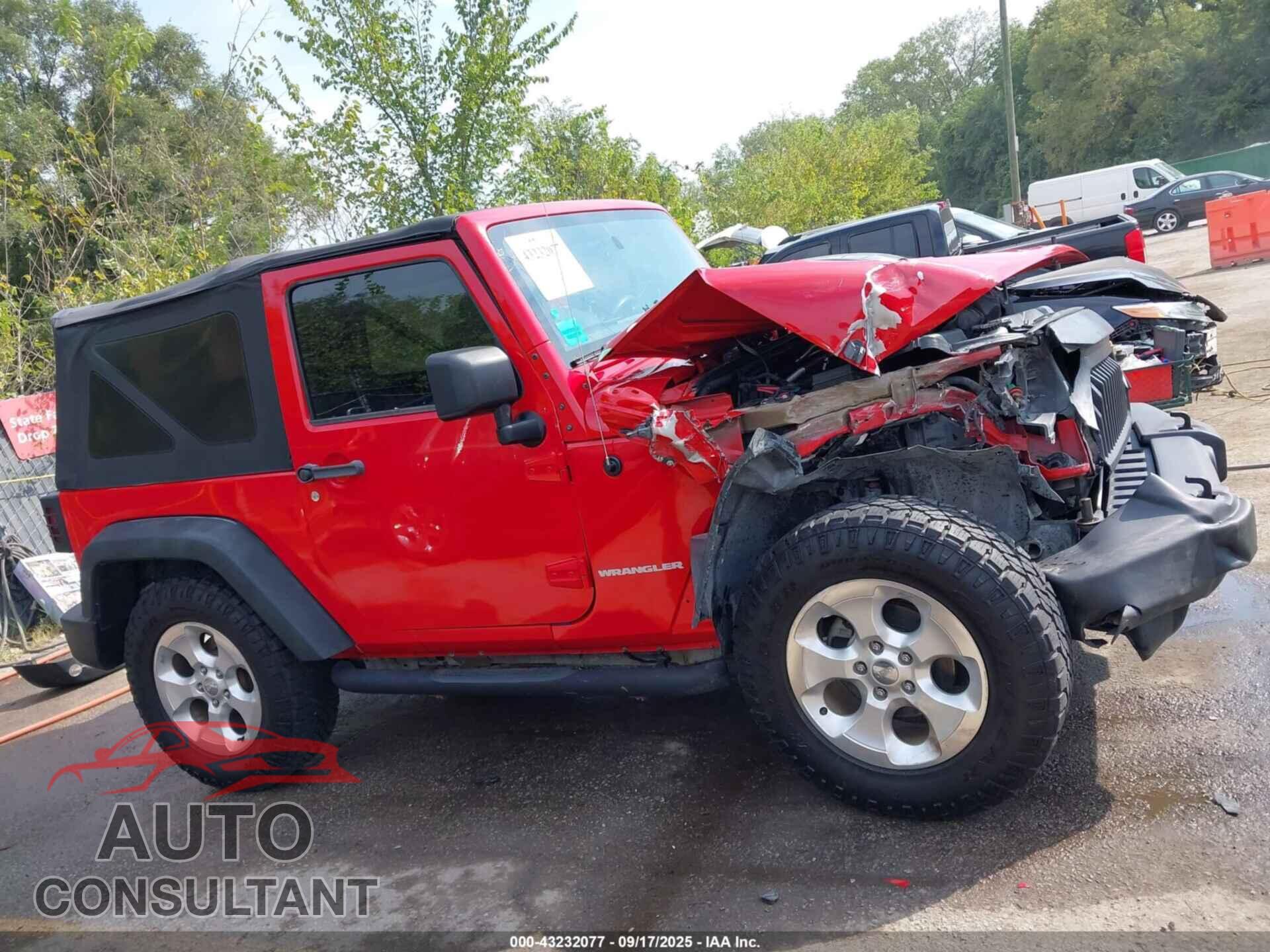 JEEP WRANGLER 2011 - 1J4AA2D10BL503264