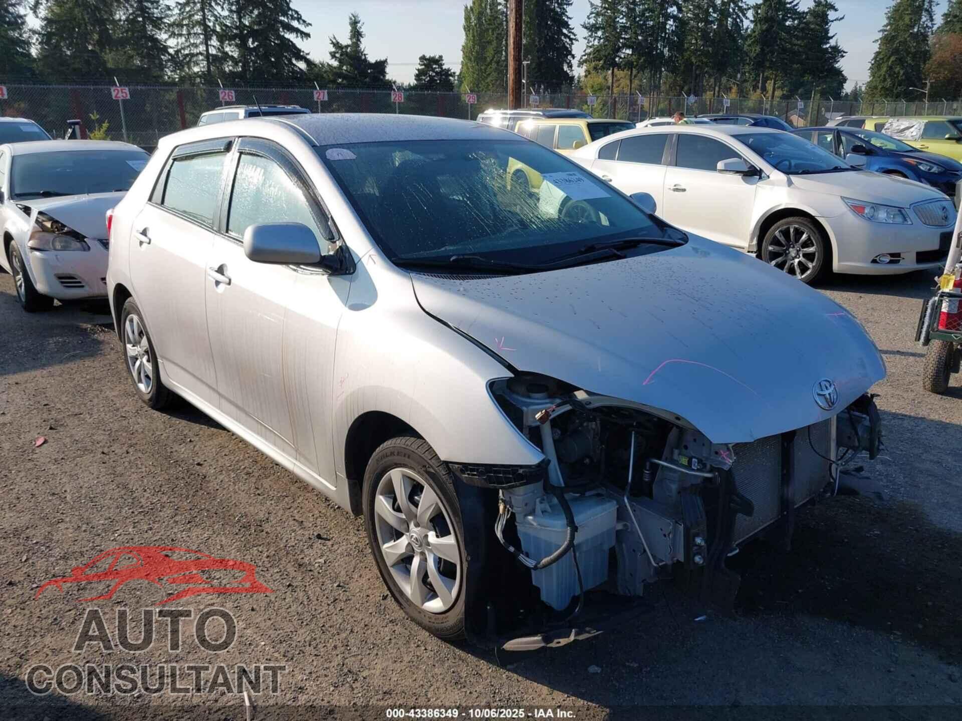 TOYOTA MATRIX 2012 - 2T1LE4EE2CC021565