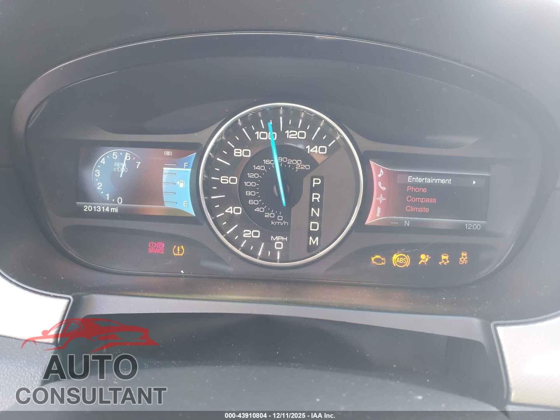 FORD EDGE 2011 - 2FMDK3JC9BBA88131