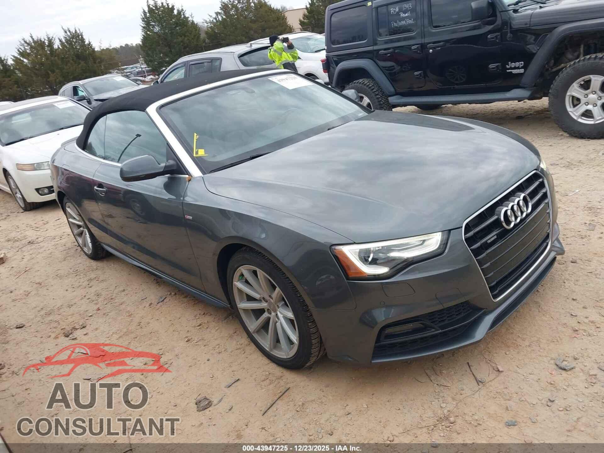 AUDI A5 2017 - WAUD2AFH7HN002418