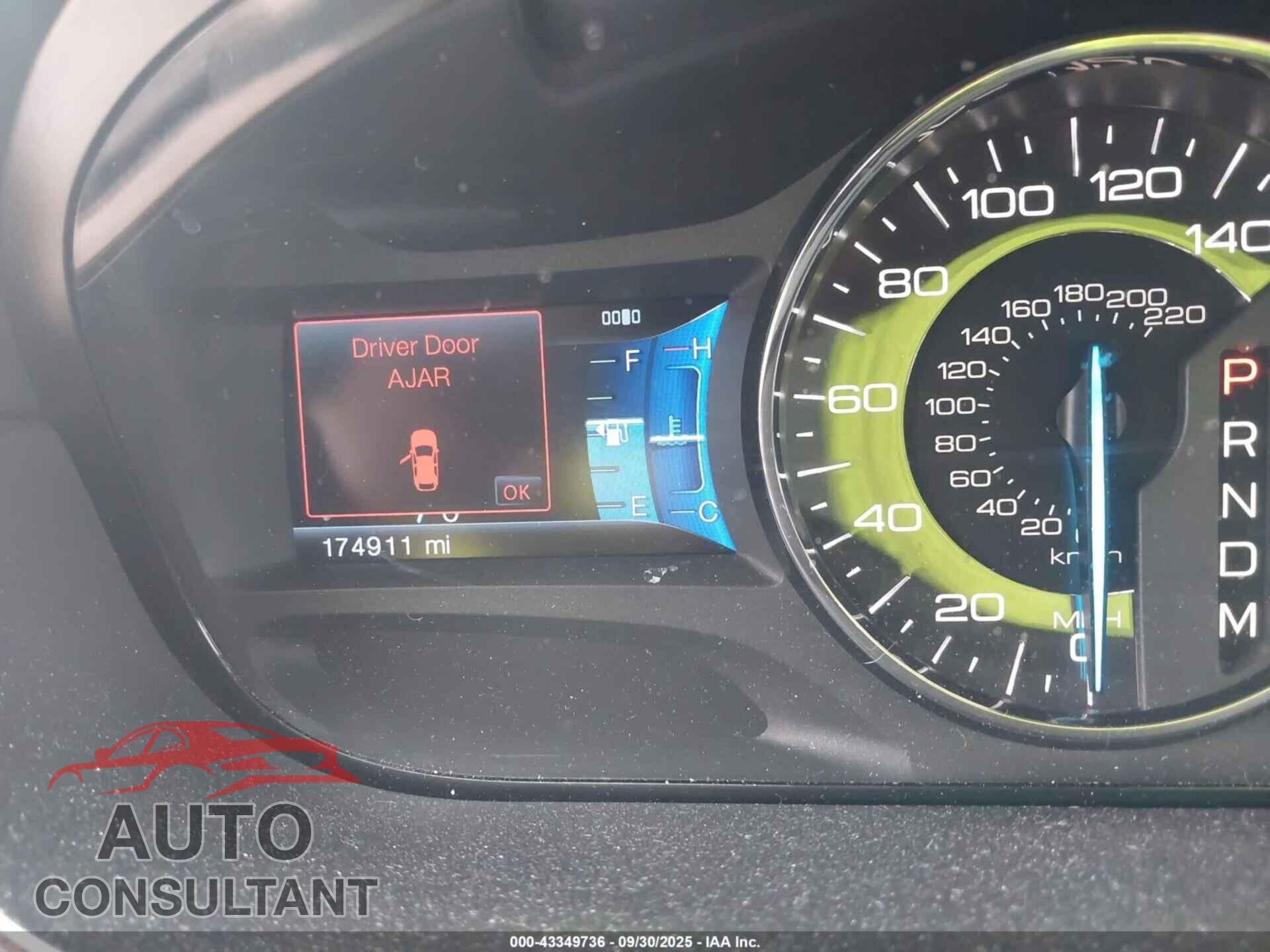 FORD EDGE 2012 - 2FMDK4KC8CBA15113