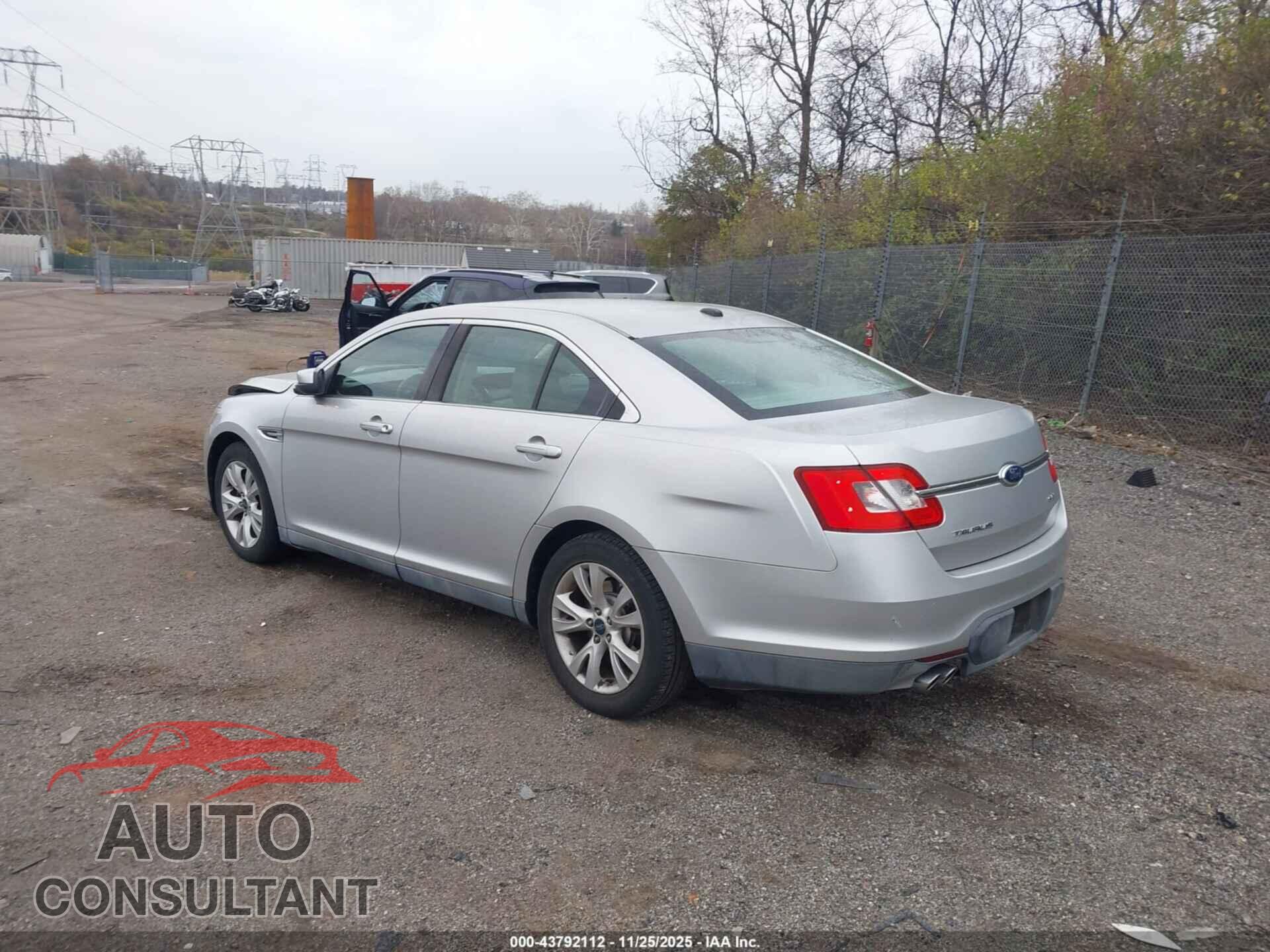 FORD TAURUS 2012 - 1FAHP2EW6CG103190