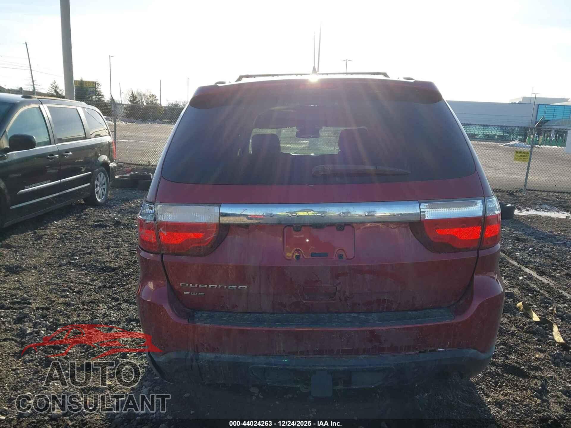 DODGE DURANGO 2013 - 1C4RDJAG8DC614361