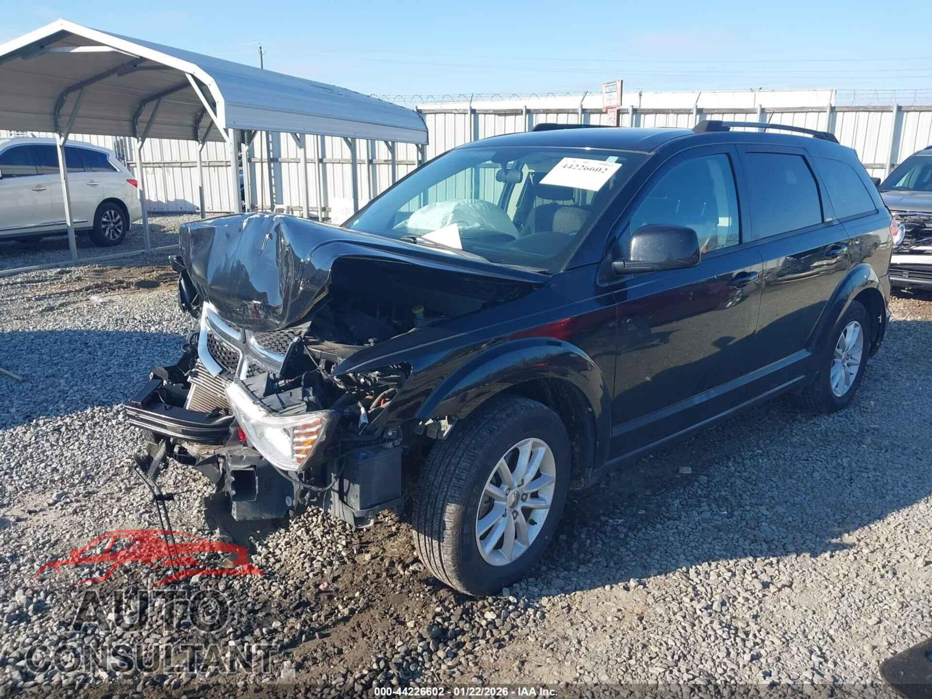 DODGE JOURNEY 2017 - 3C4PDCBB2HT612833