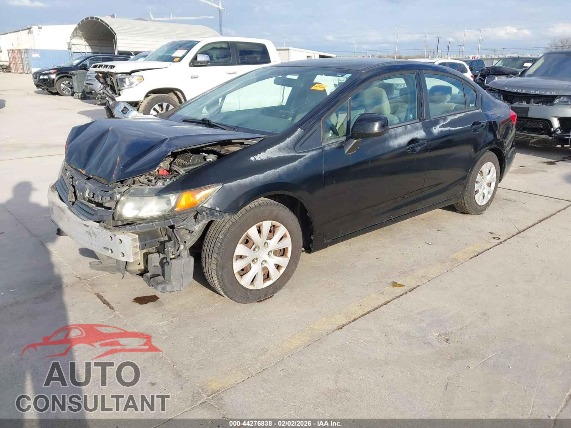 HONDA CIVIC 2012 - 2HGFB2F55CH564666
