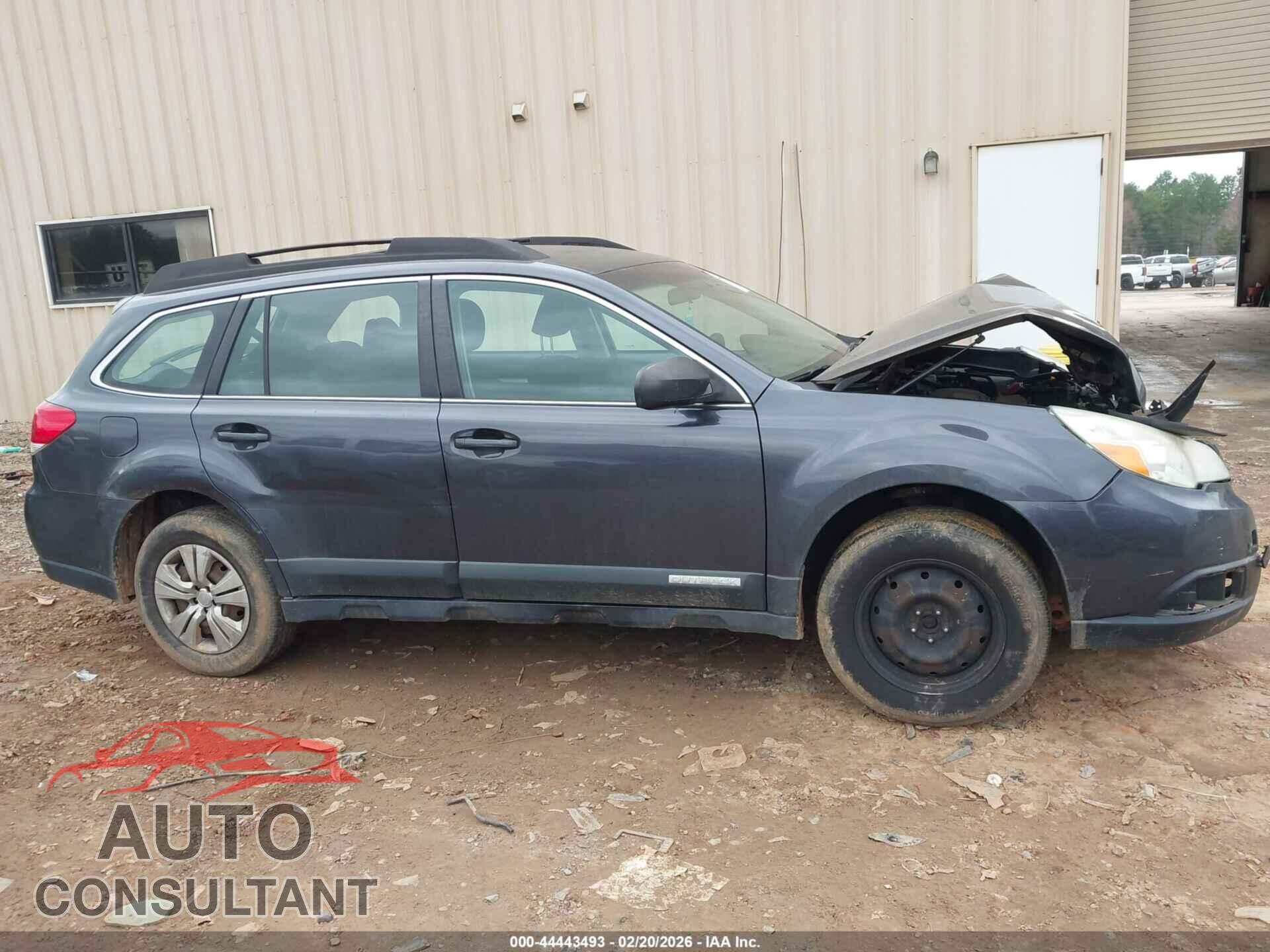 SUBARU OUTBACK 2011 - 4S4BRBAC2B3426336