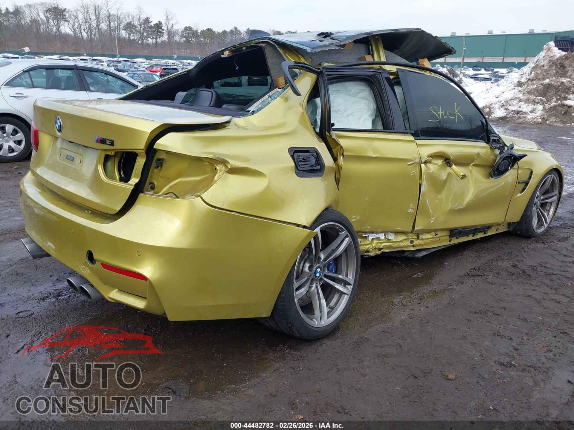BMW M3 2016 - WBS8M9C54G5D30672
