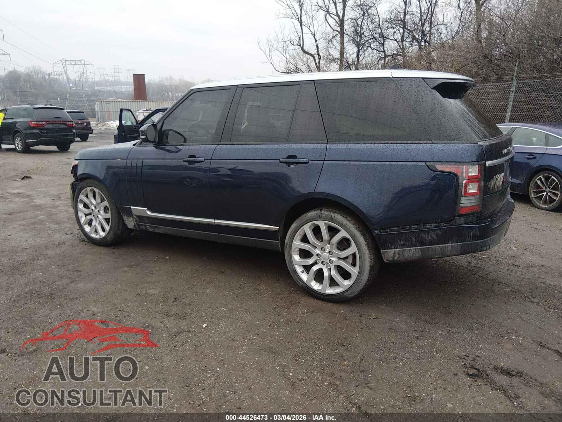 LAND ROVER RANGE ROVER 2016 - SALGS2PF2GA285523