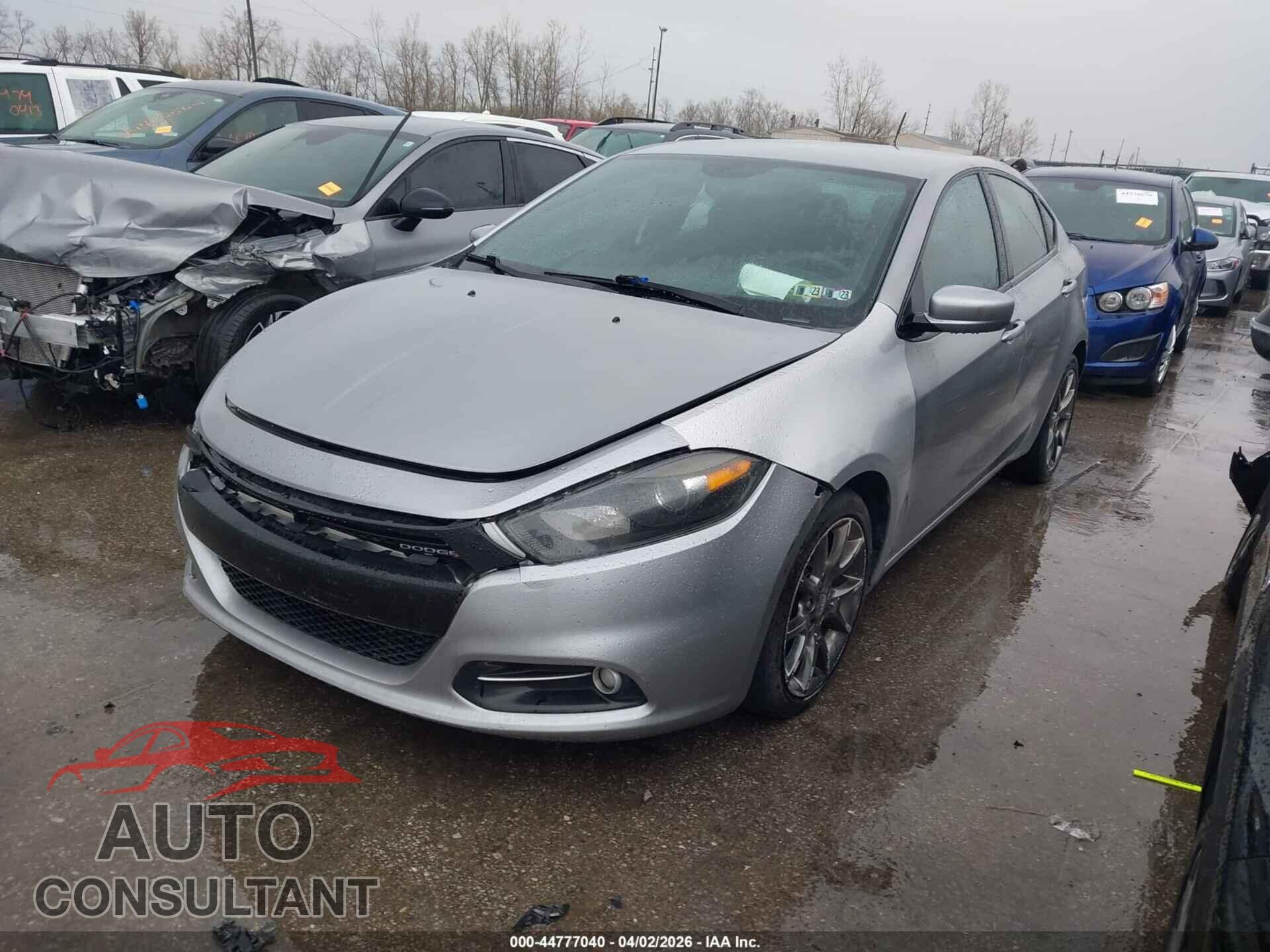 DODGE DART 2014 - 1C3CDFBB6ED831767