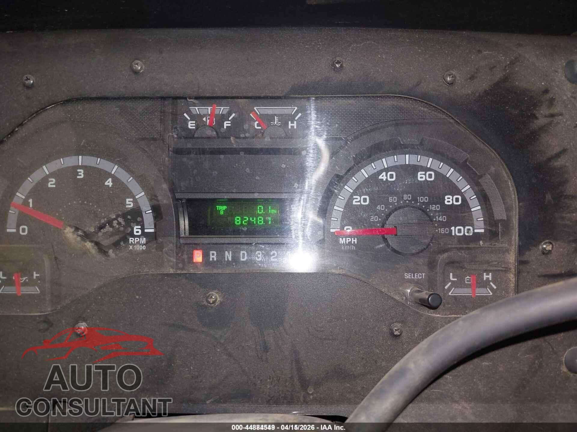 FORD E-450 STRIPPED 2011 - 1FC4E4KL3BDB26124