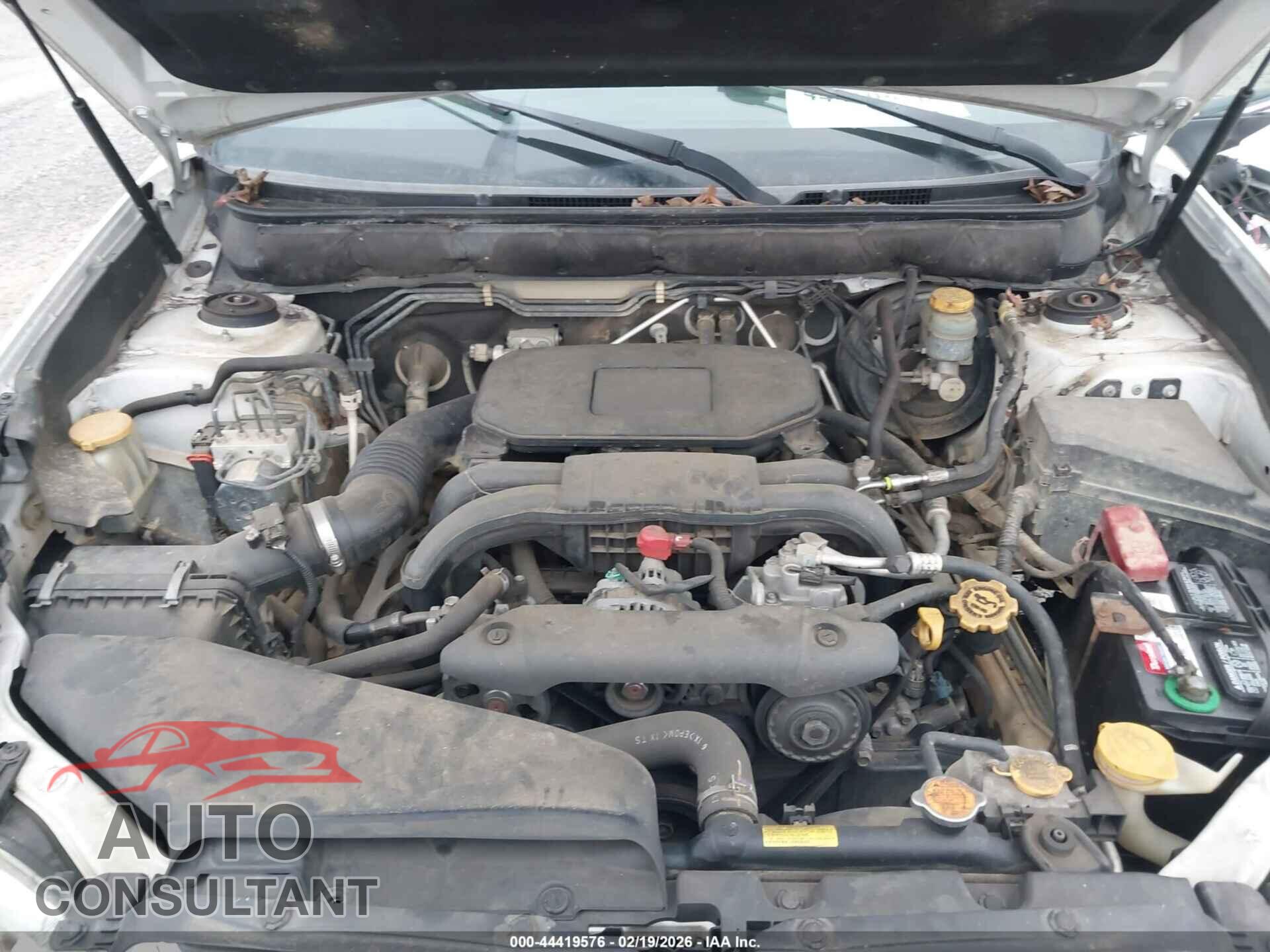 SUBARU OUTBACK 2012 - 4S4BRCAC7C3232103