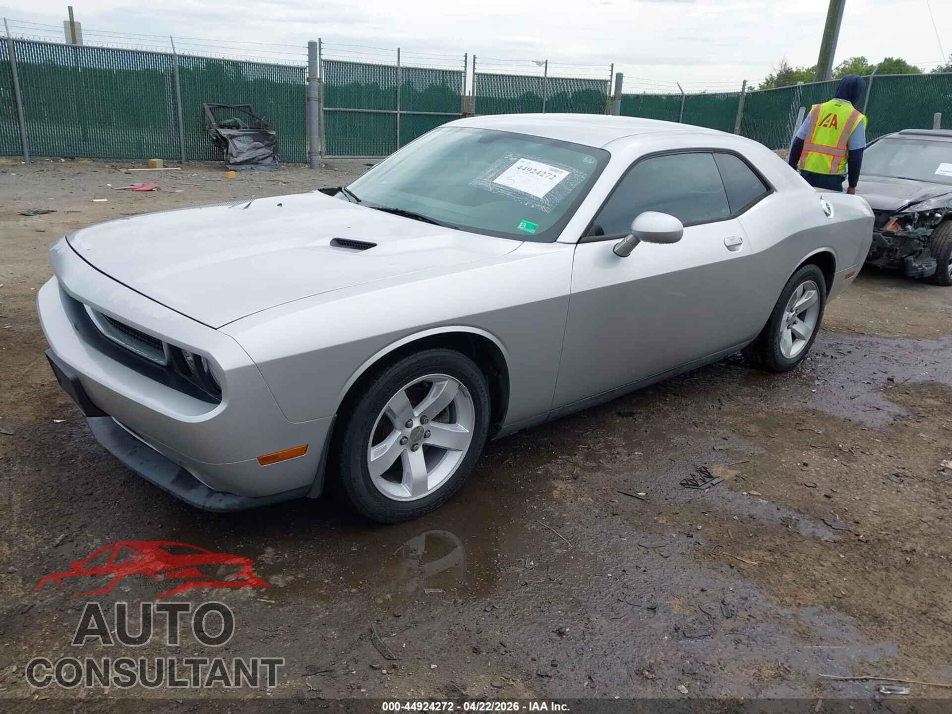 DODGE CHALLENGER 2012 - 2C3CDYAG0CH118064