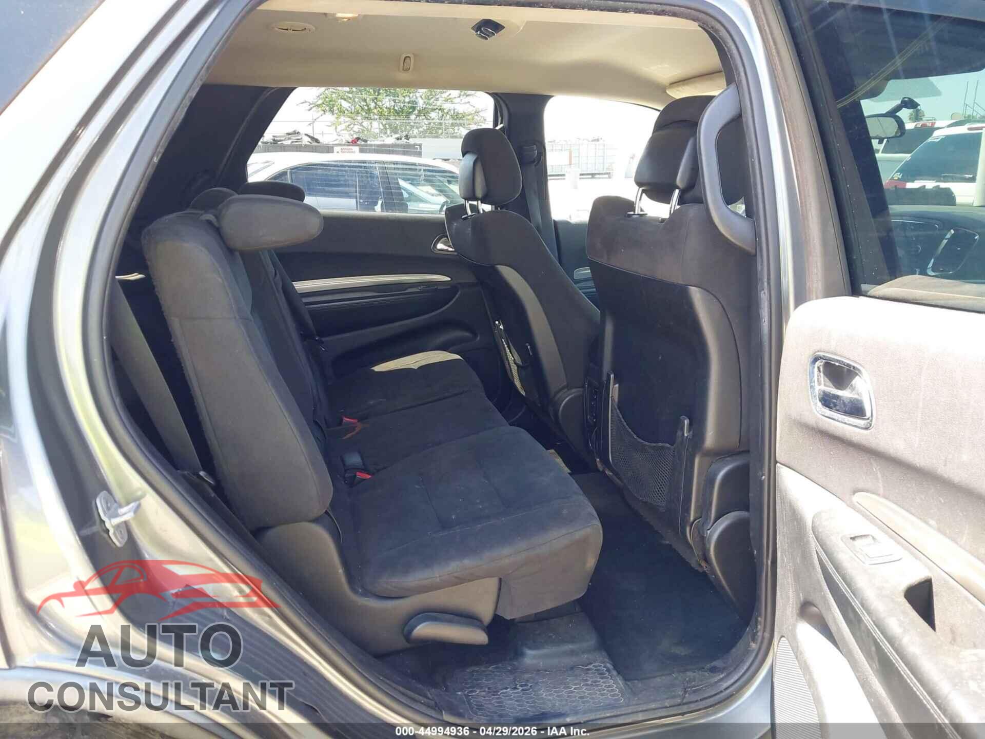 DODGE DURANGO 2012 - 1C4RDHAG0CC138372