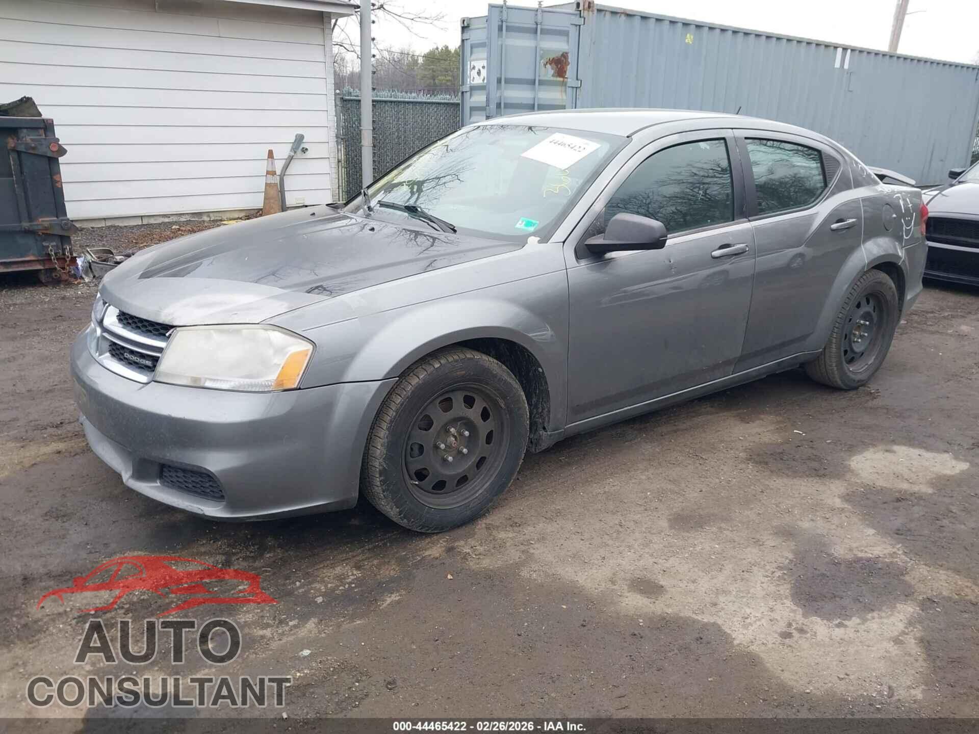 DODGE AVENGER 2011 - 1B3BD4FB3BN606252