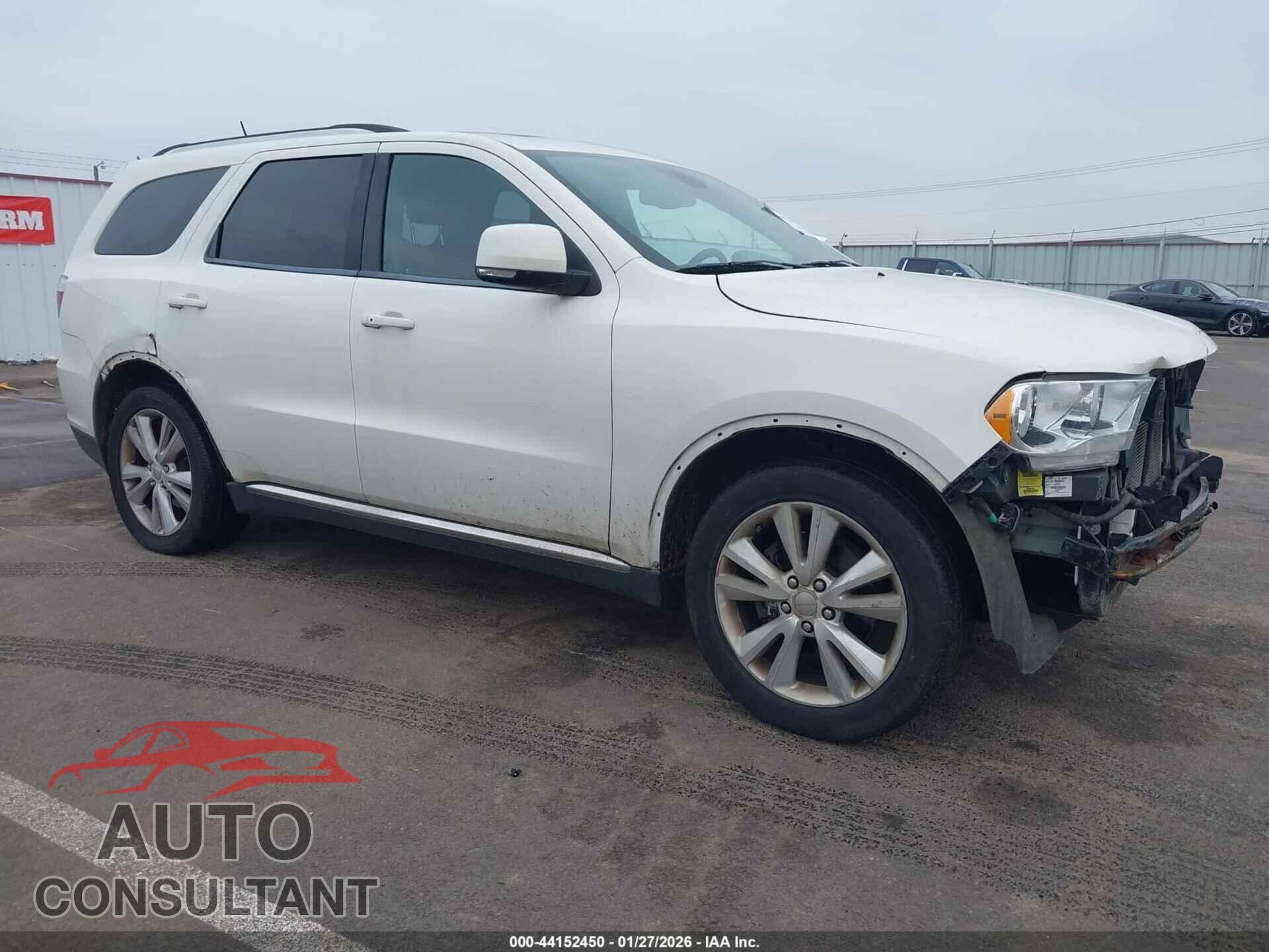DODGE DURANGO 2012 - 1C4RDHDG4CC163111