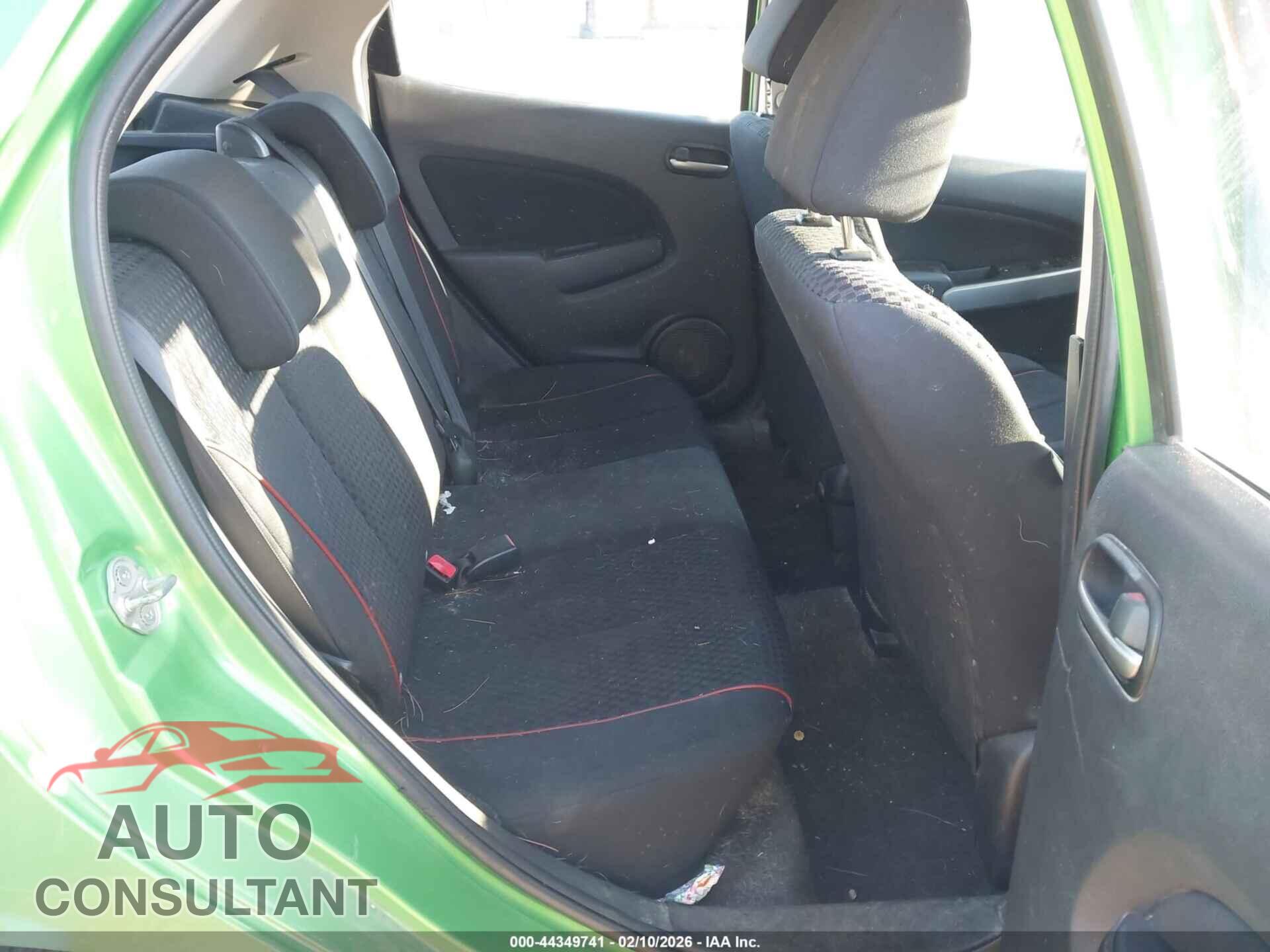 MAZDA MAZDA2 2012 - JM1DE1LY4C0142849