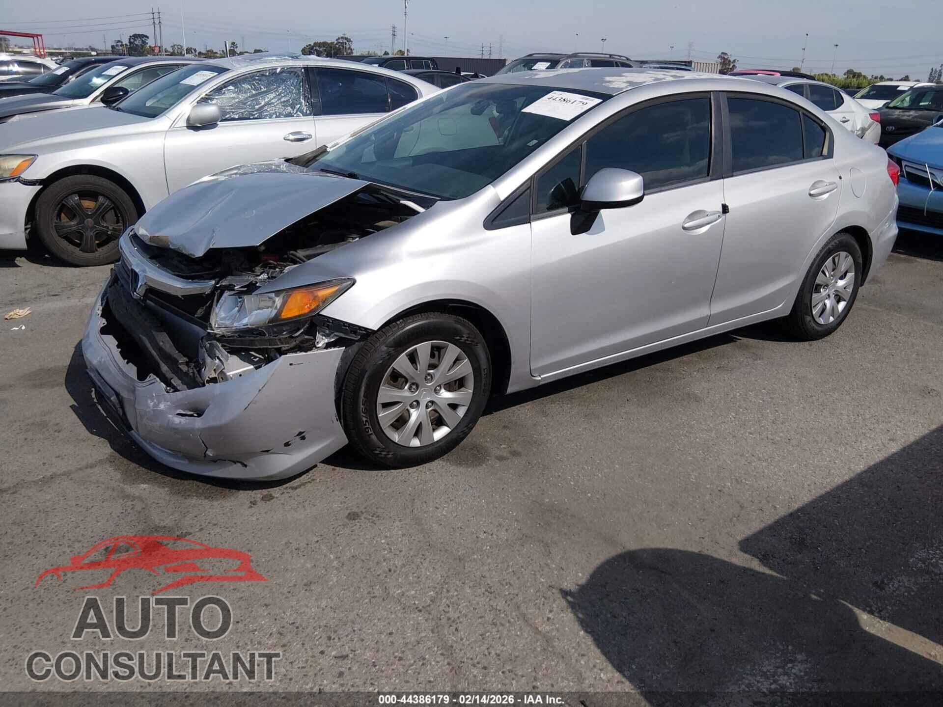 HONDA CIVIC 2012 - 2HGFB2F56CH335557