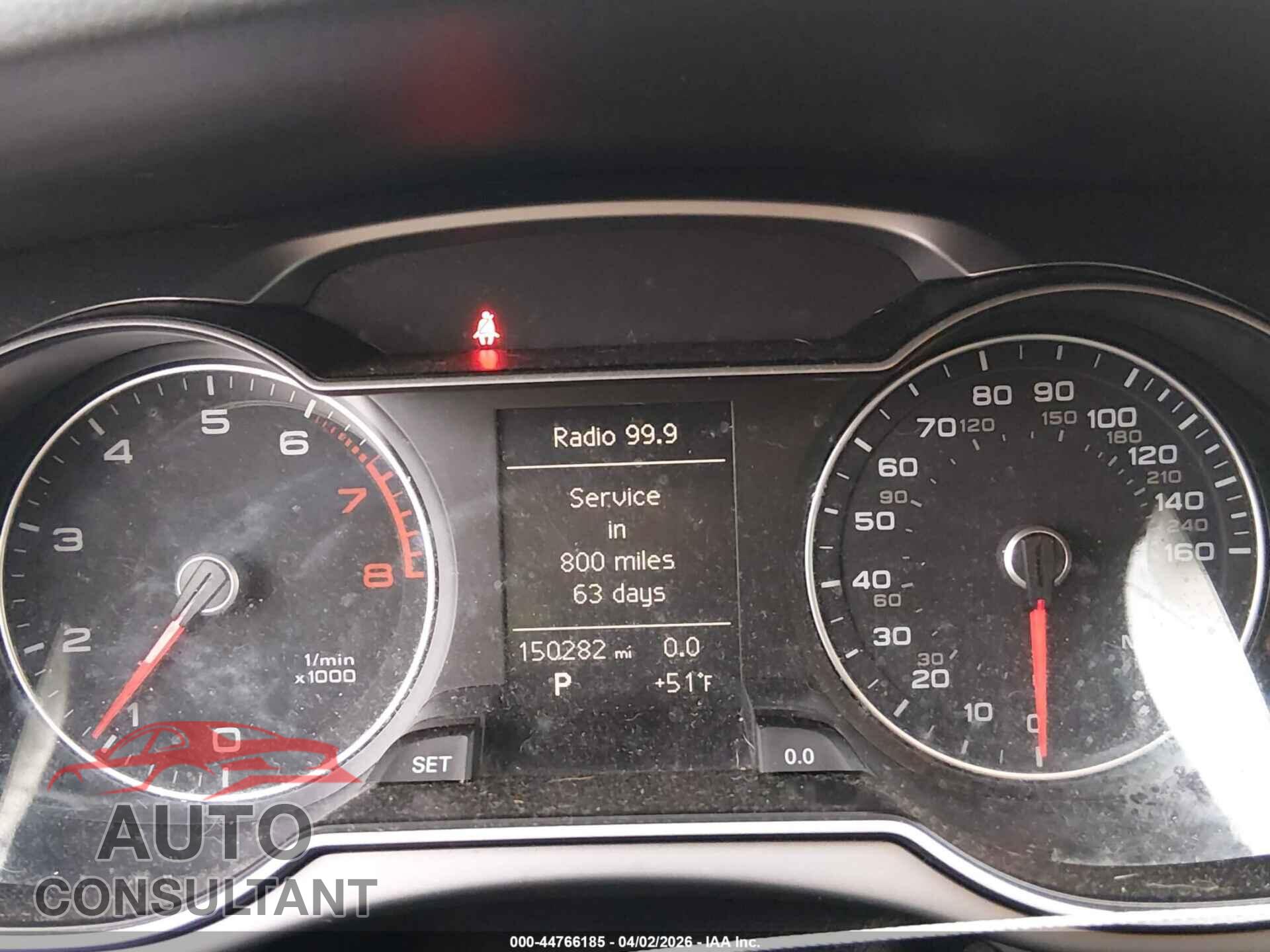 AUDI A4 2013 - WAUFFAFL7DN005654