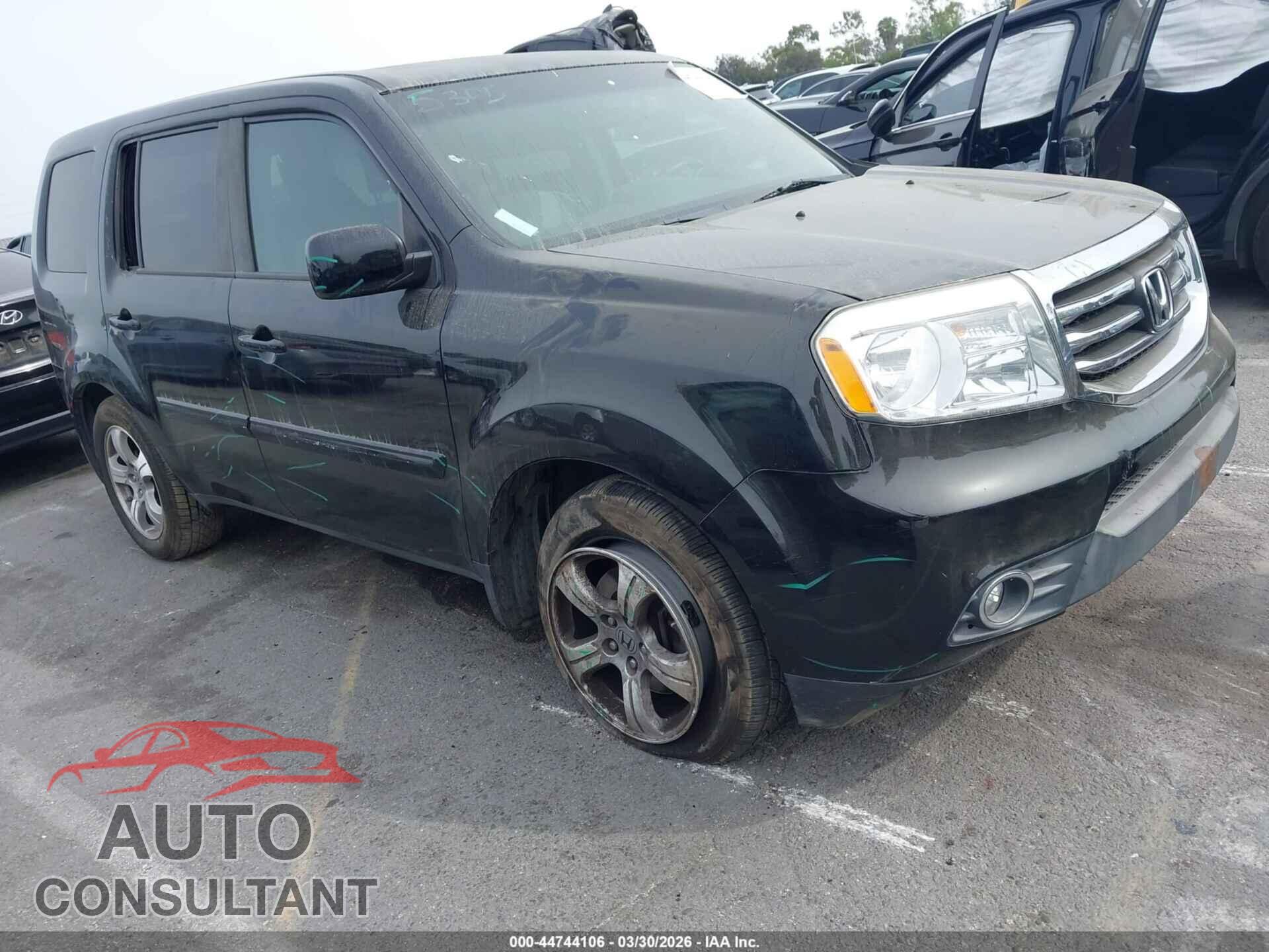 HONDA PILOT 2015 - 5FNYF3H41FB030077