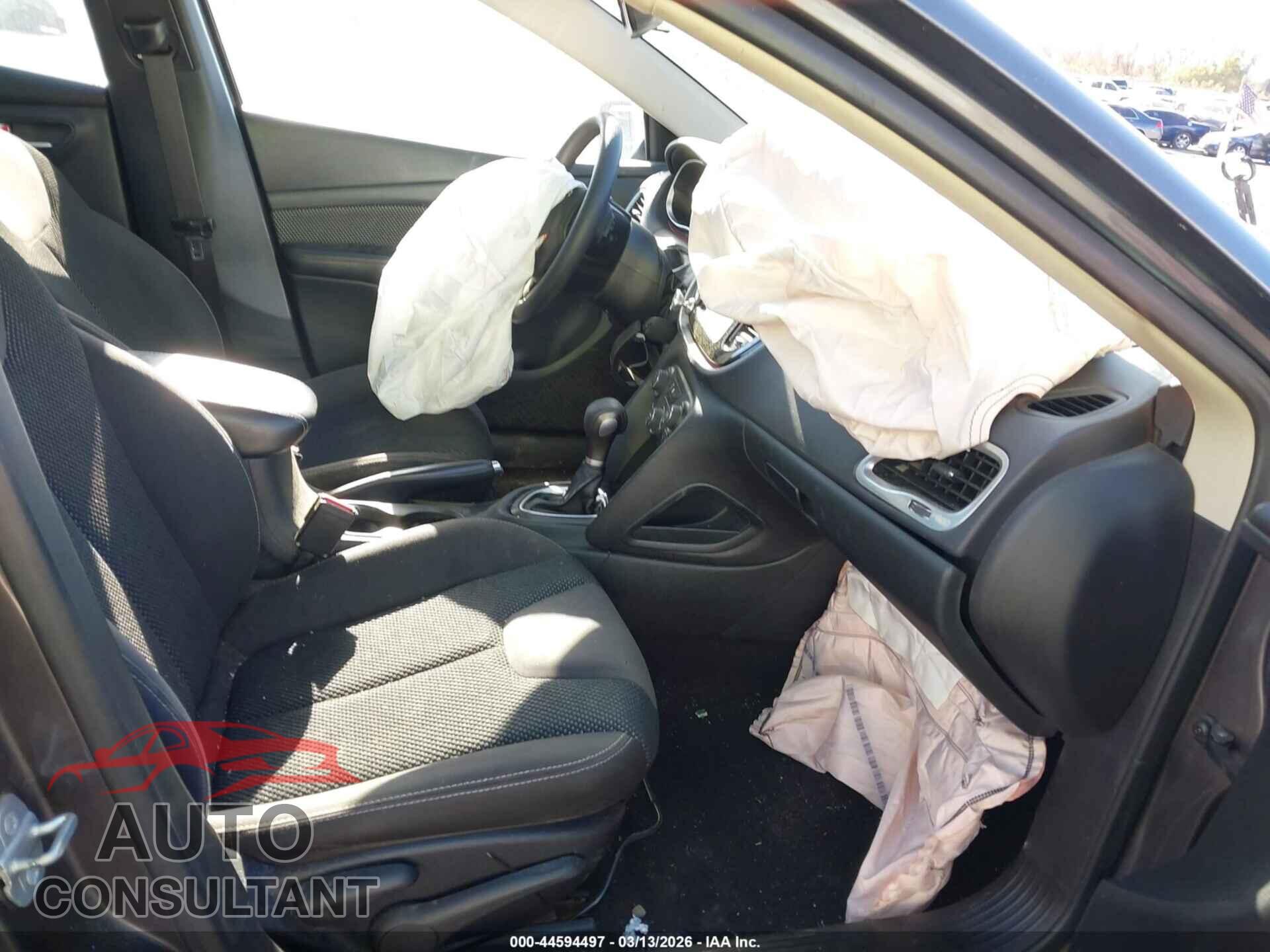 DODGE DART 2015 - 1C3CDFBB1FD307587