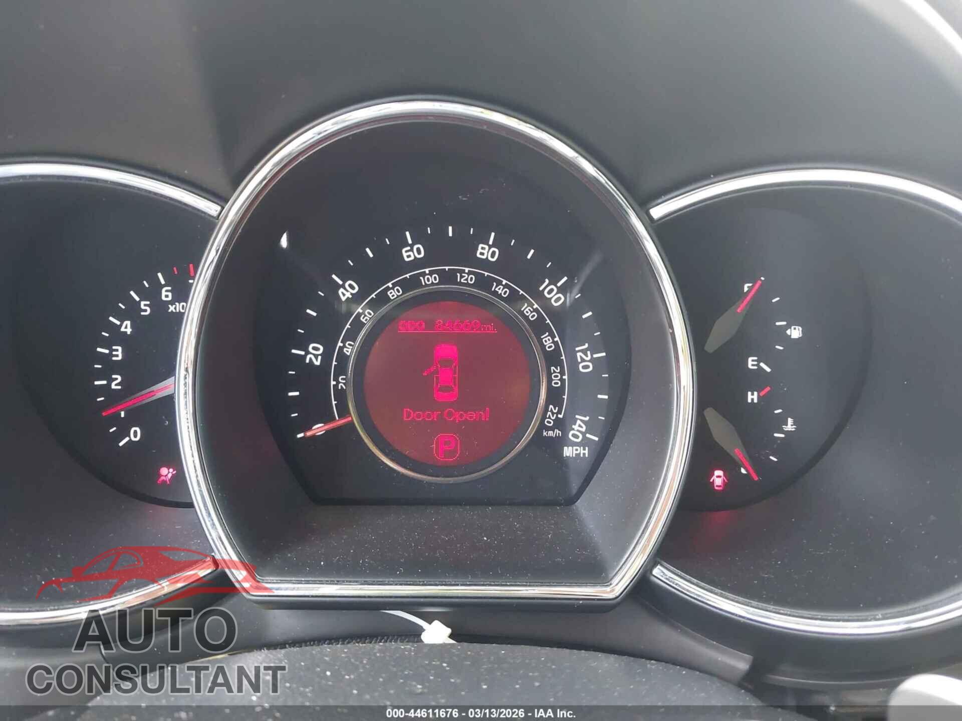 KIA RIO 2013 - KNADN4A36D6201517
