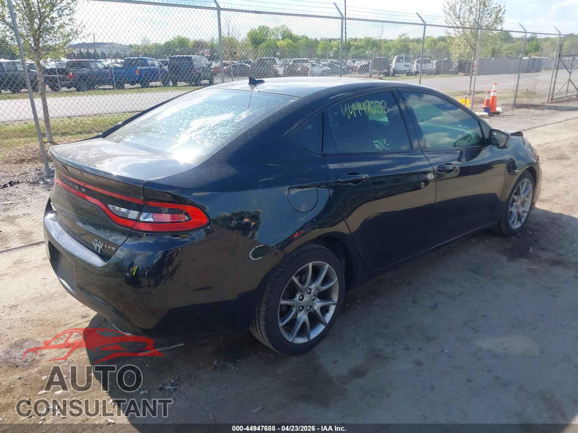 DODGE DART 2013 - 1C3CDFBA8DD335889