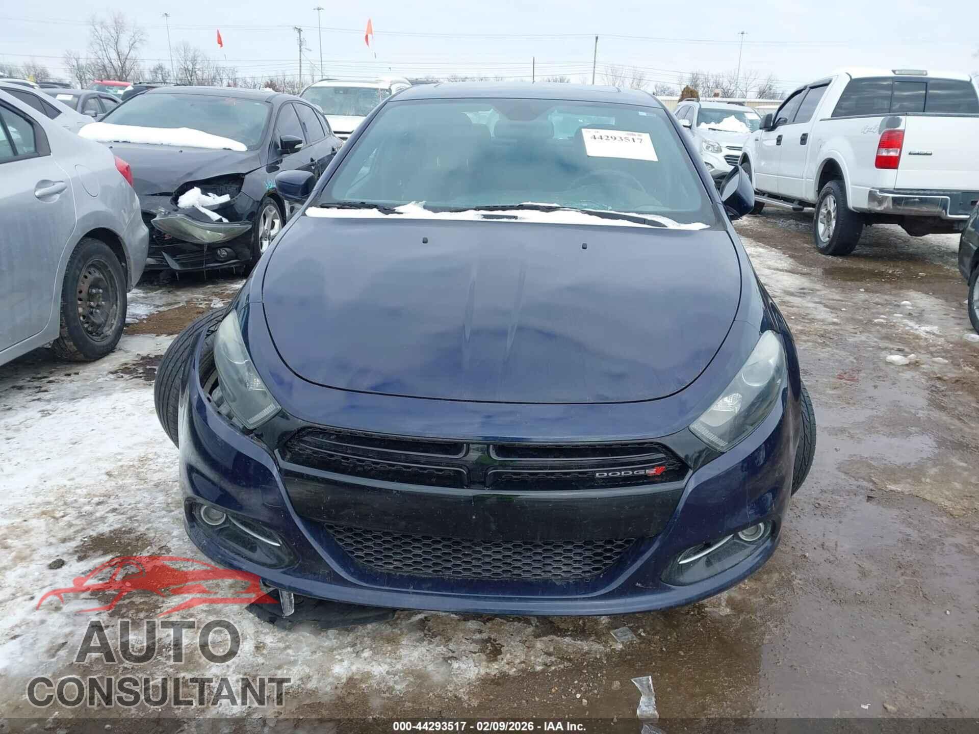 DODGE DART 2015 - 1C3CDFBB0FD141627