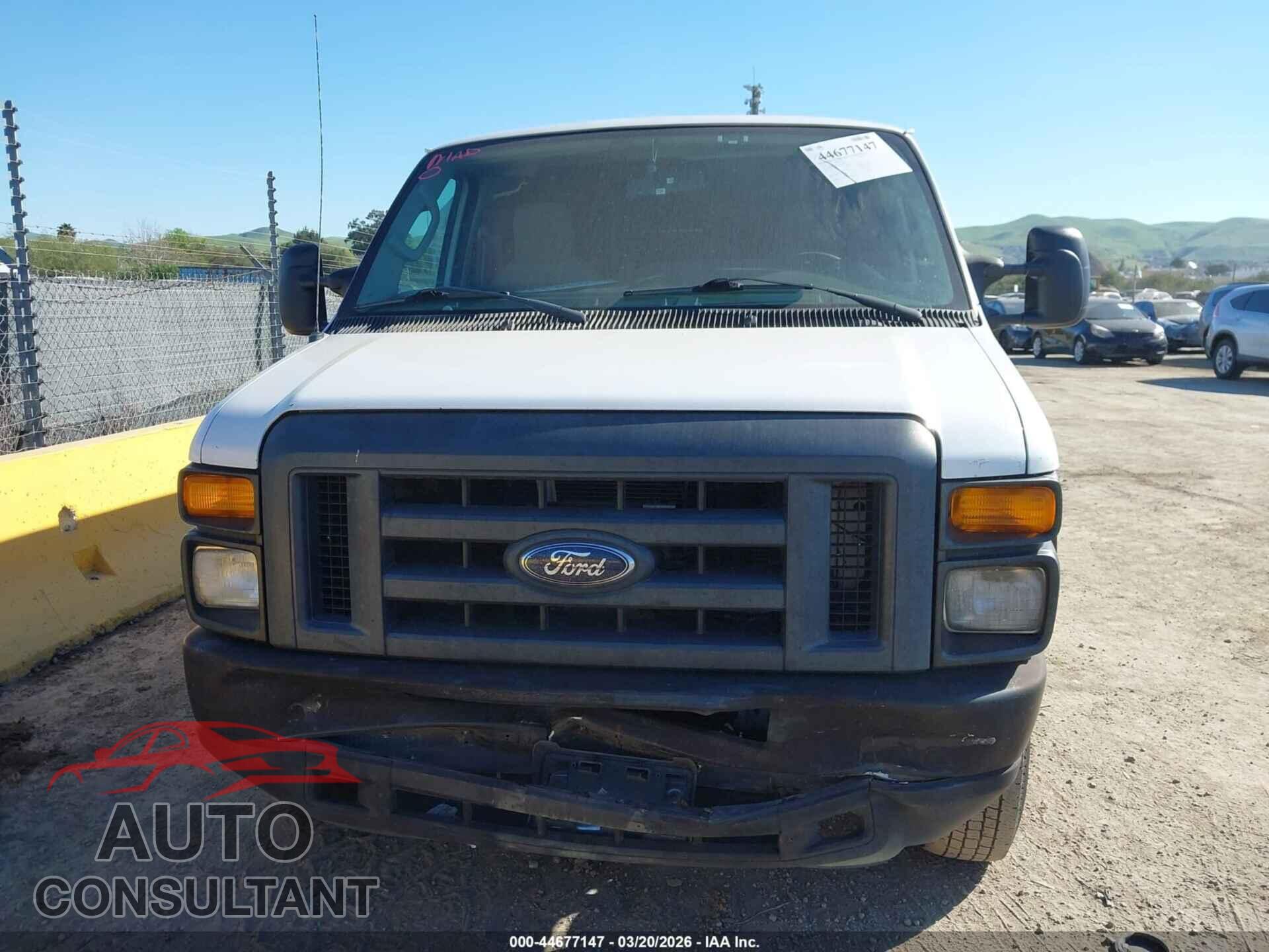 FORD E-150 2013 - 1FTNE1EWXDDA62000