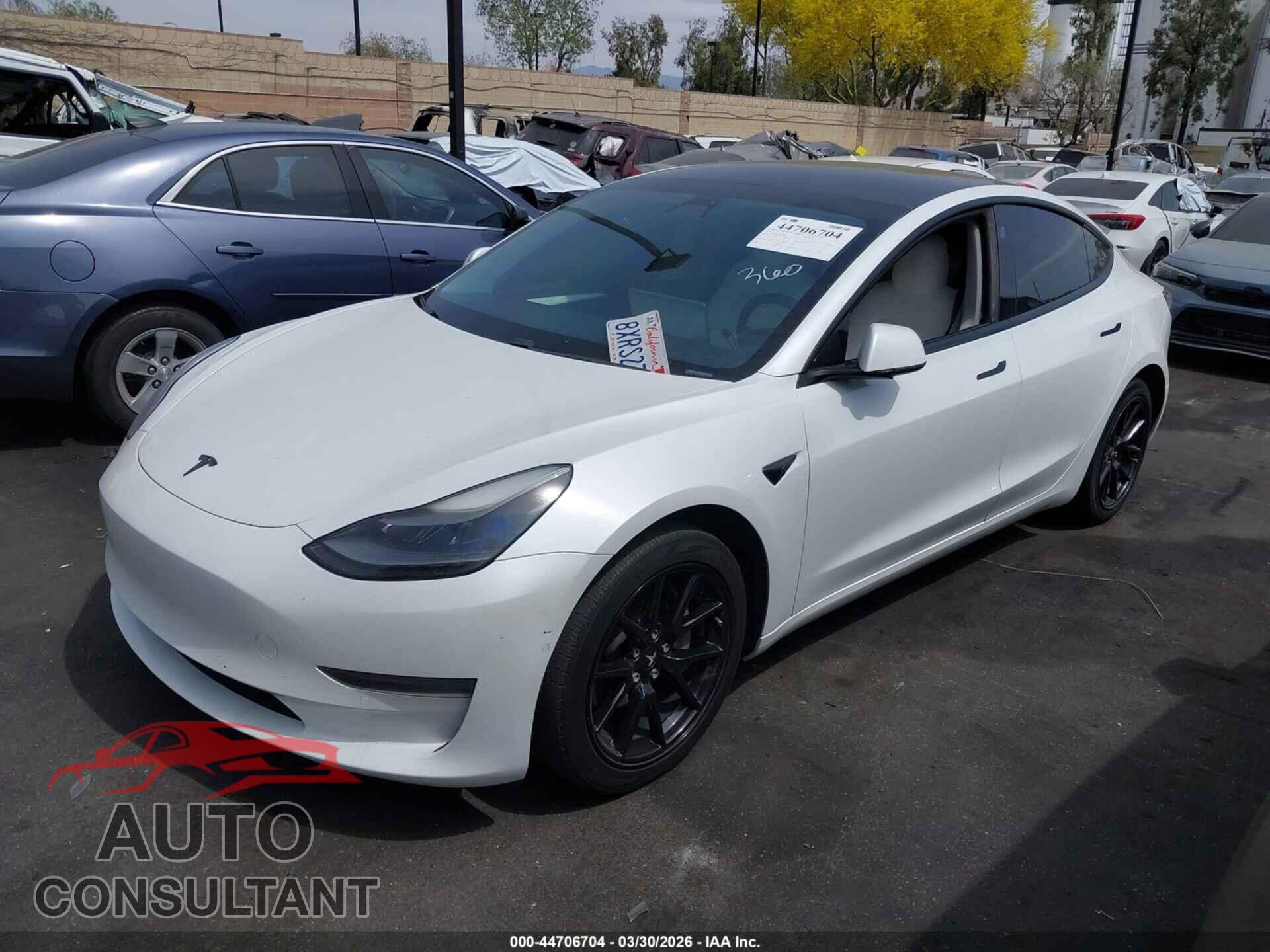 TESLA MODEL 3 2021 - 5YJ3E1EA9MF018638