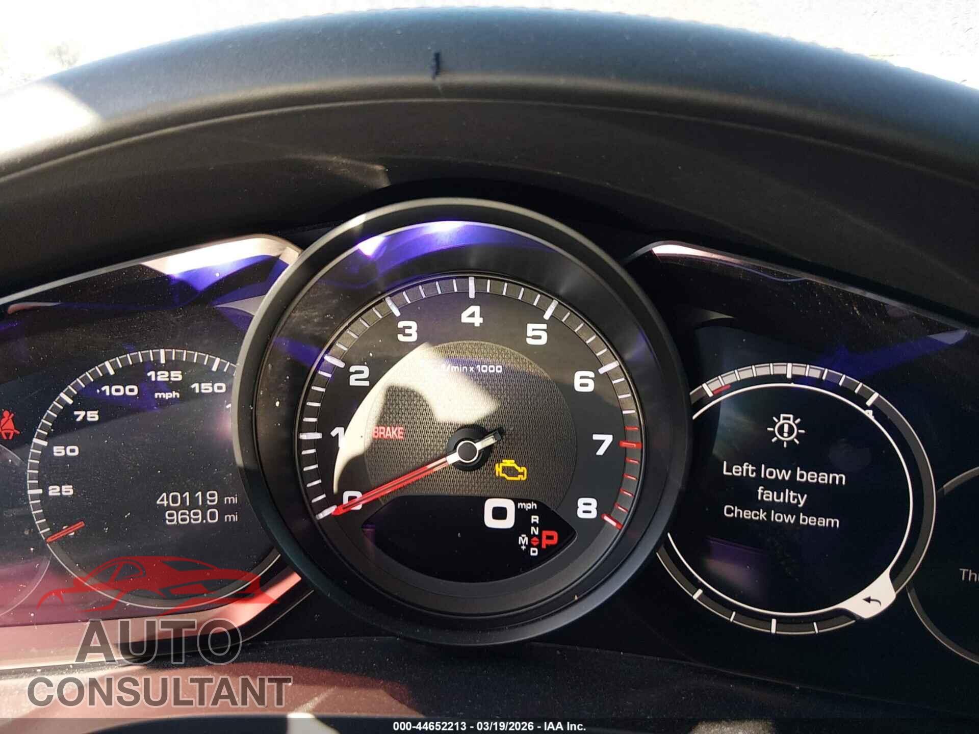 PORSCHE CAYENNE 2019 - WP1AA2AYXKDA04844