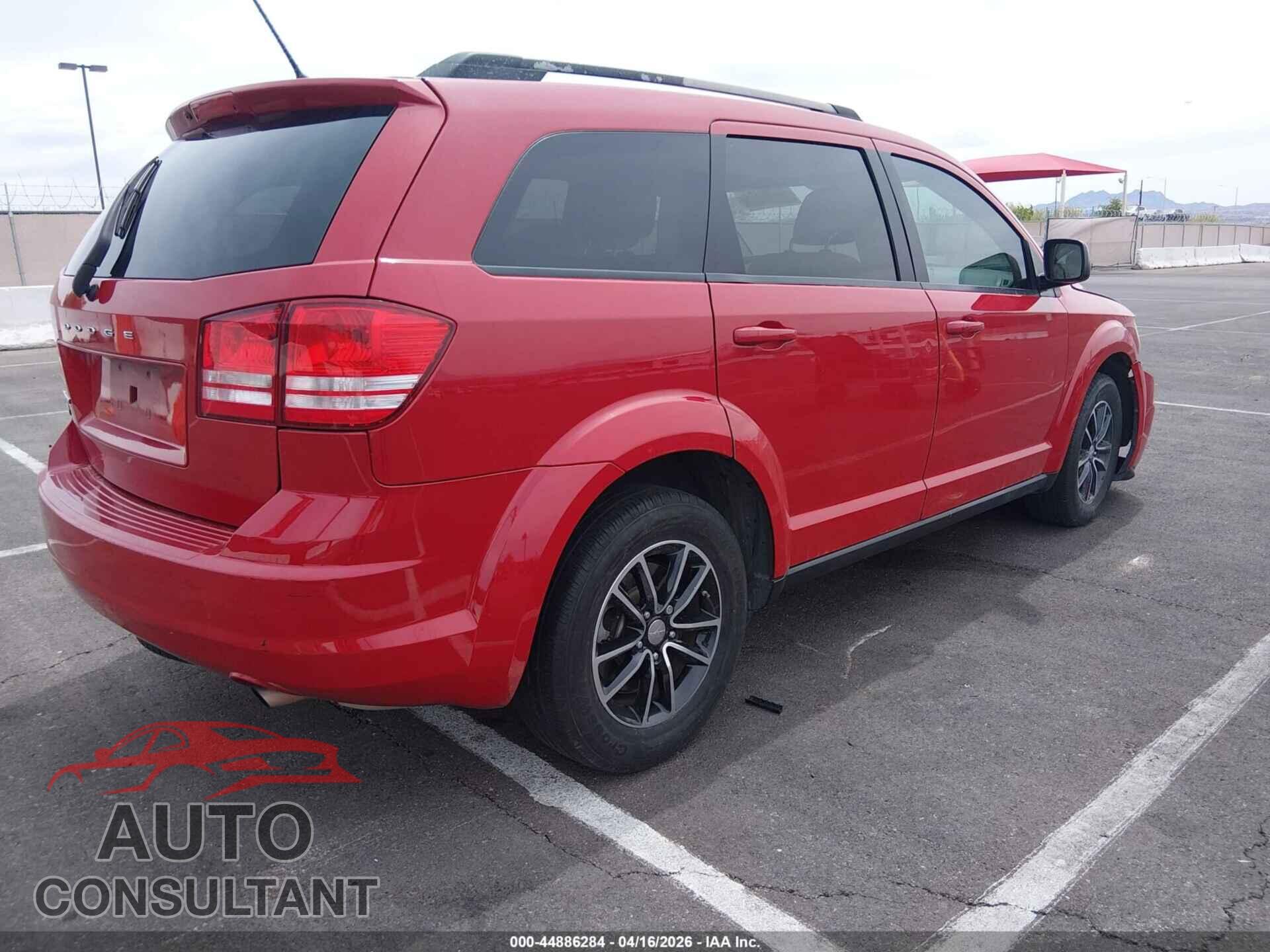 DODGE JOURNEY 2017 - 3C4PDCAB6HT598985