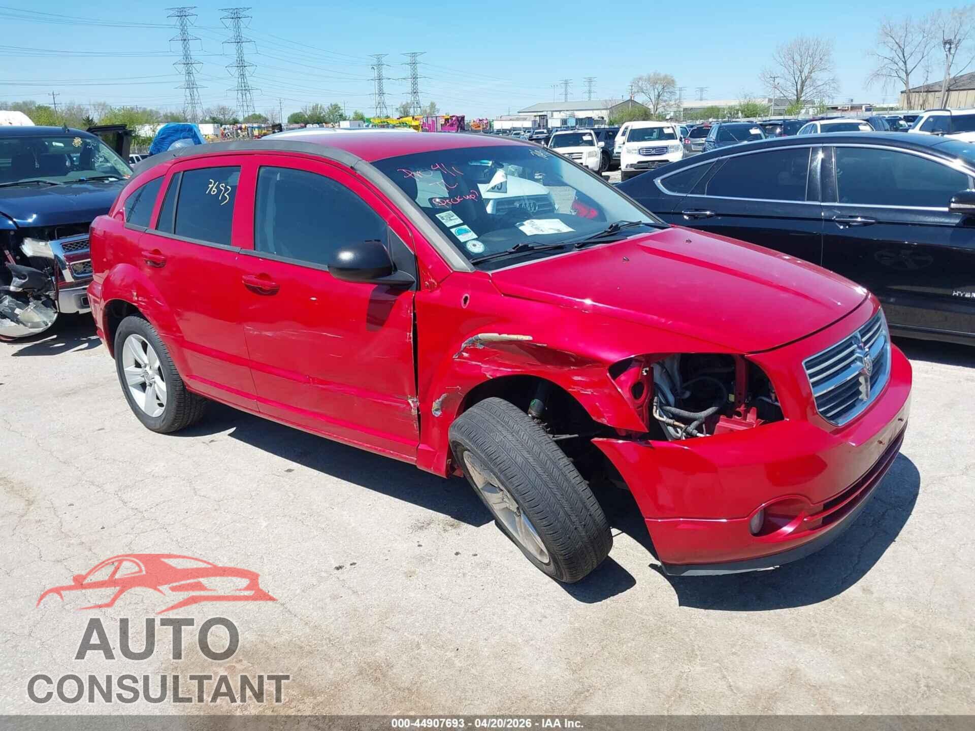 DODGE CALIBER 2011 - 1B3CB3HA8BD166754