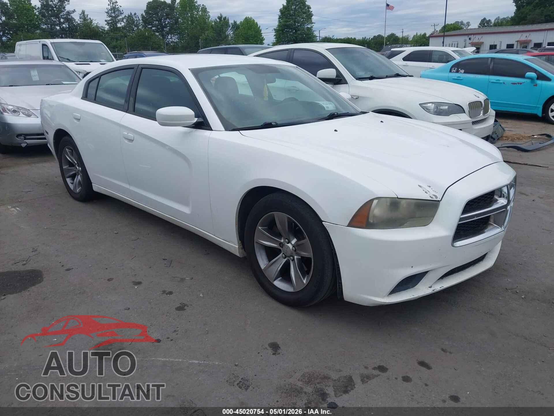 DODGE CHARGER 2012 - 2C3CDXBG5CH203846