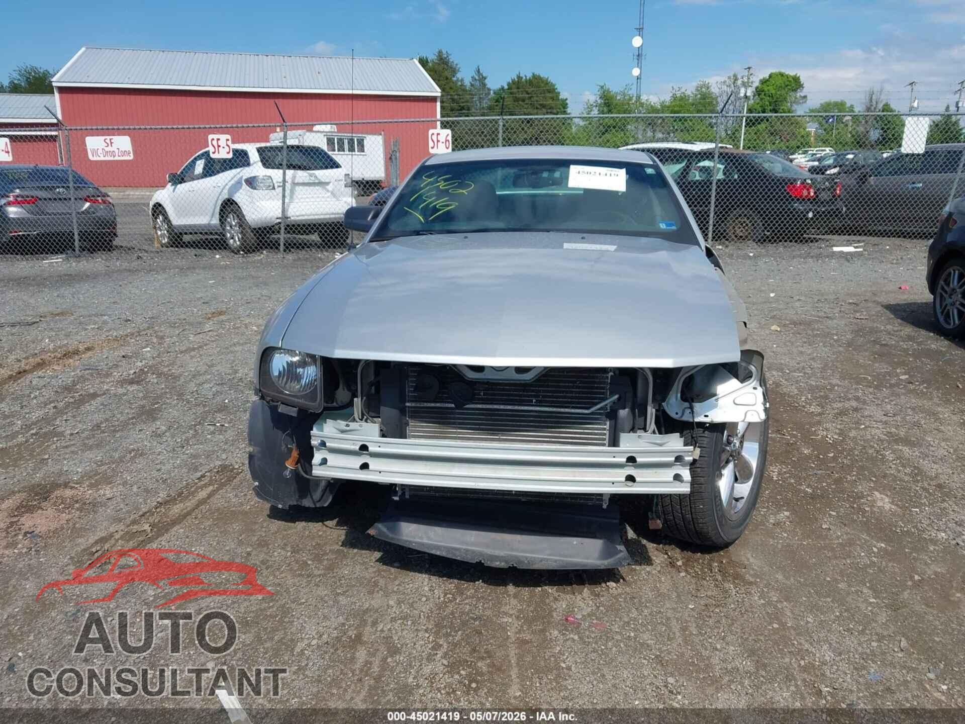 FORD MUSTANG 2009 - 1ZVHT82H995103457