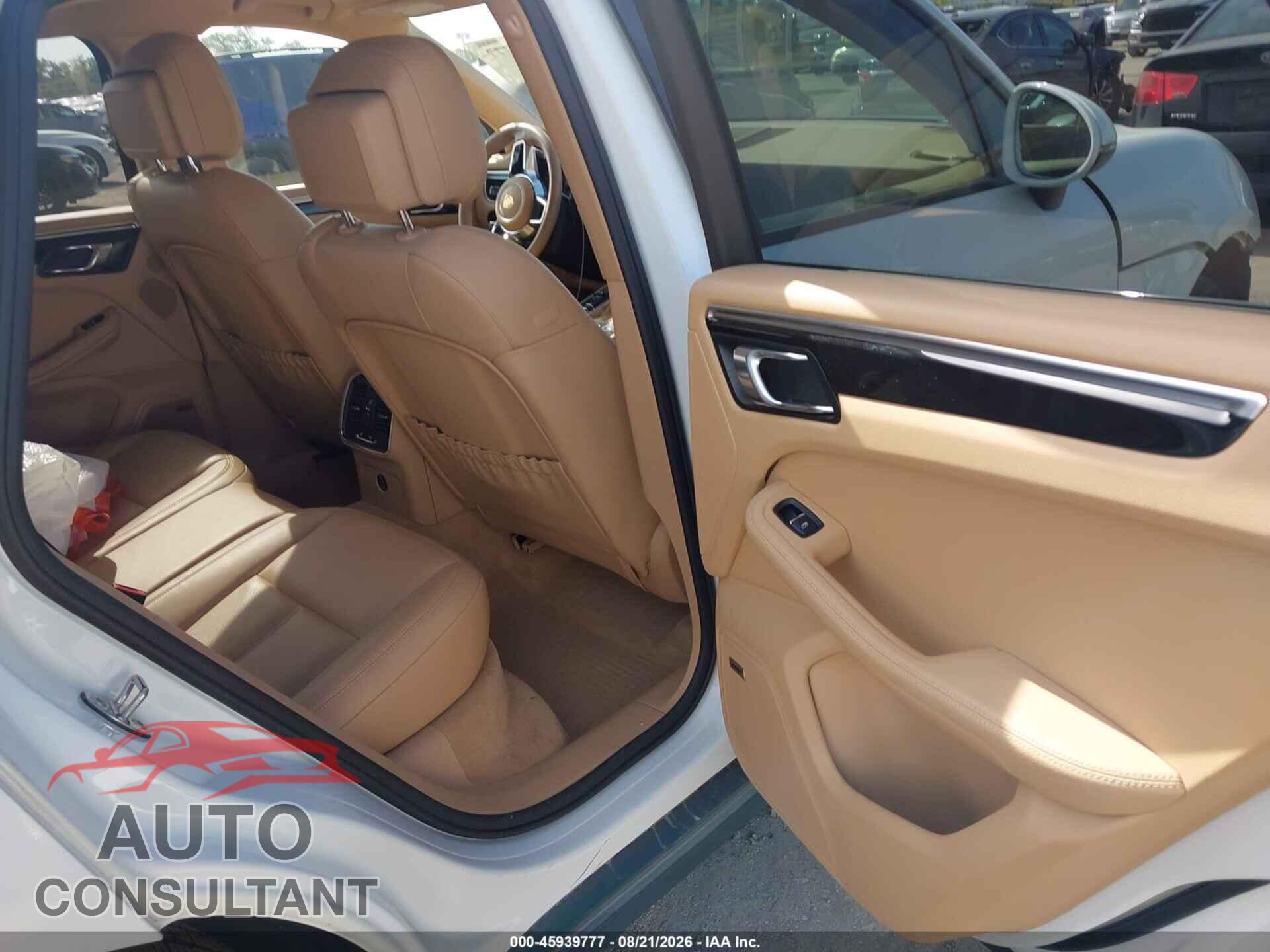 PORSCHE MACAN 2017 - WP1AB2A5XHLB20241