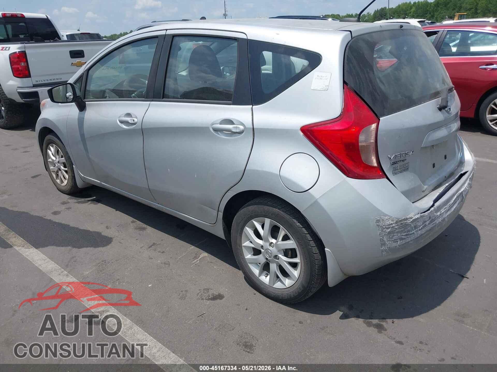 NISSAN VERSA NOTE 2016 - 3N1CE2CP3GL400380
