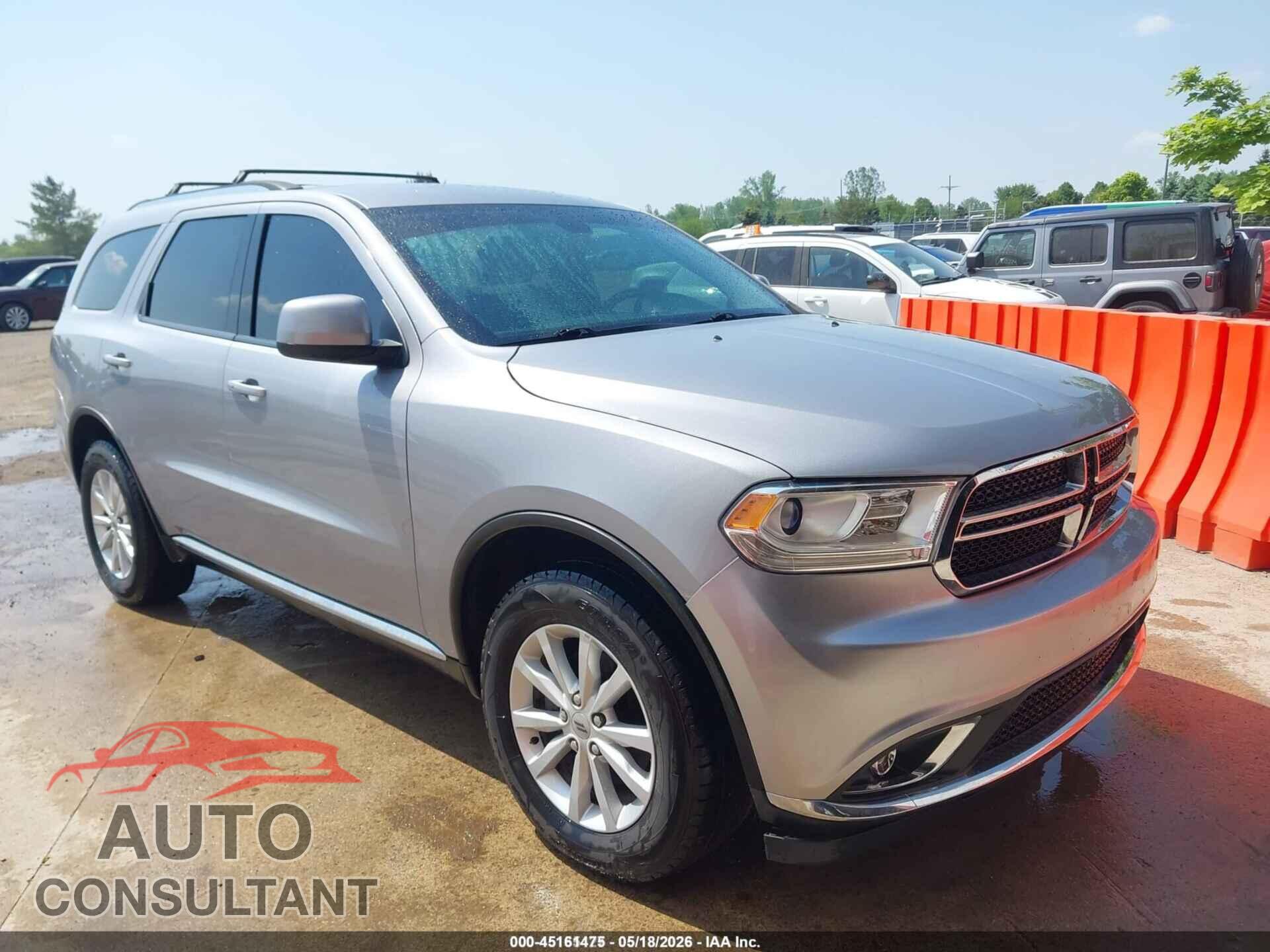 DODGE DURANGO 2019 - 1C4RDJAG9KC744419