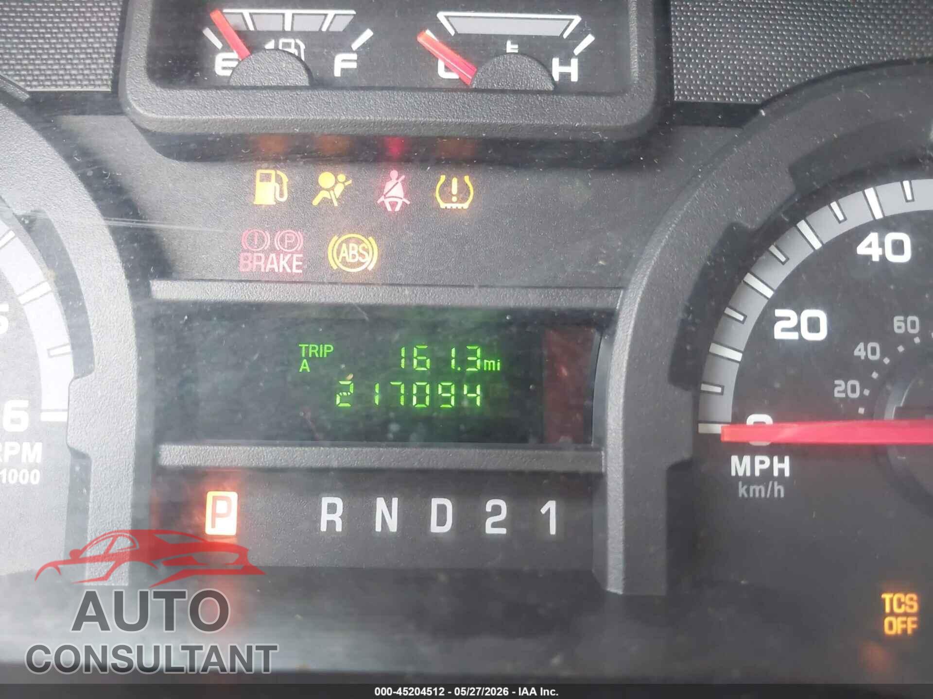 FORD E-250 2012 - 1FTNS2EWXCDA52337