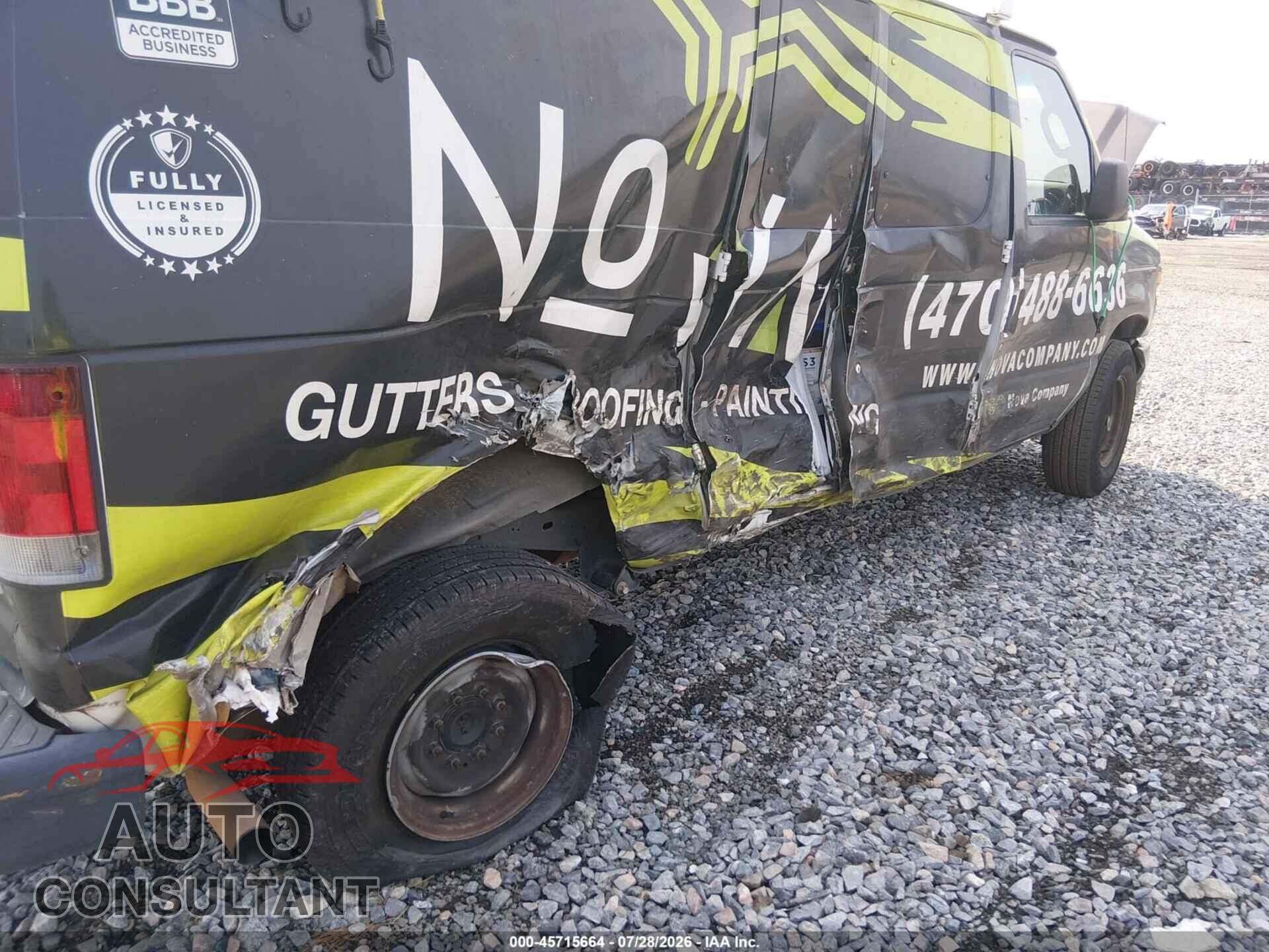 FORD E-250 2012 - 1FTNE2EL5CDA69379