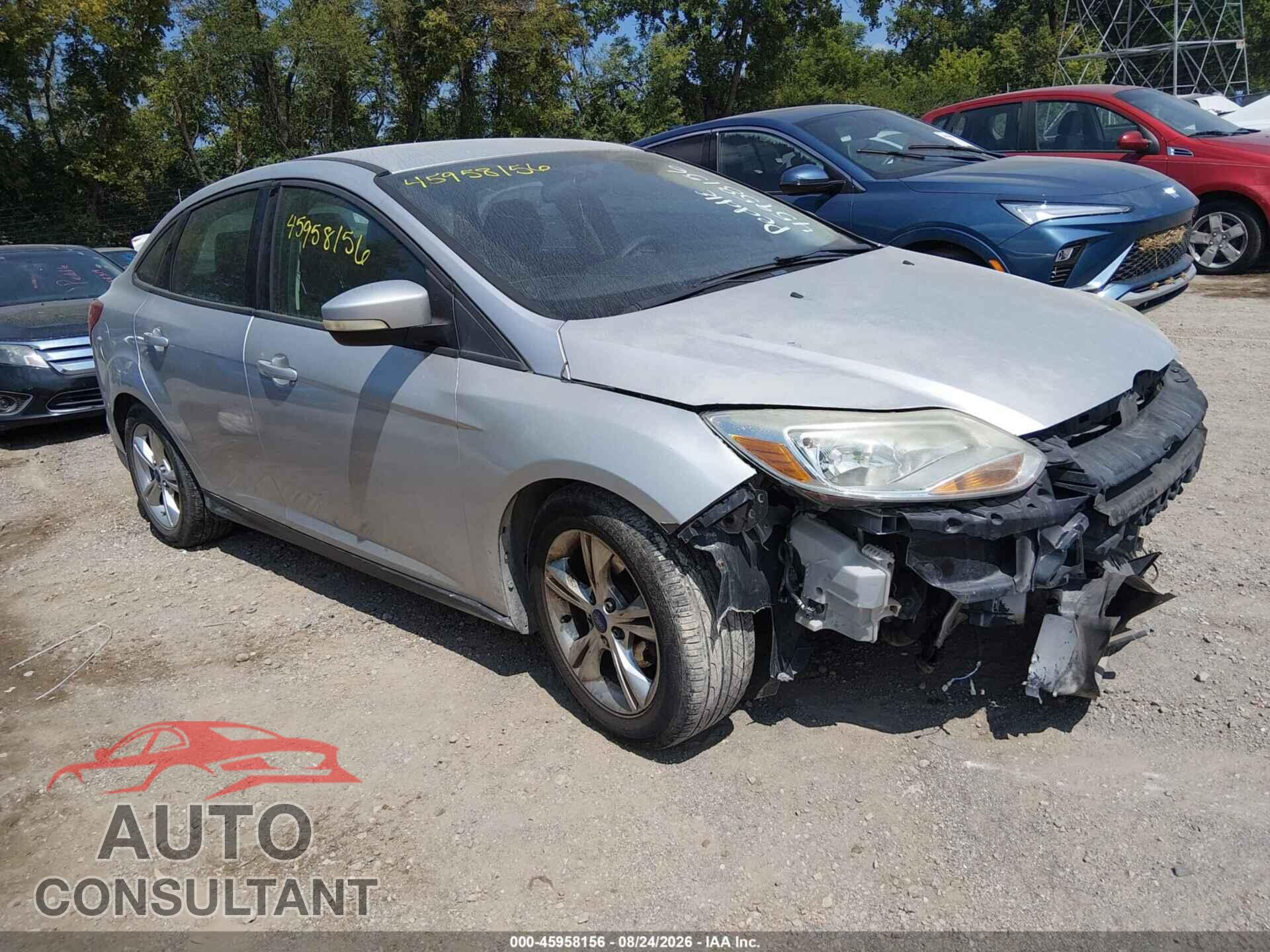 FORD FOCUS 2014 - 1FADP3F23EL107367