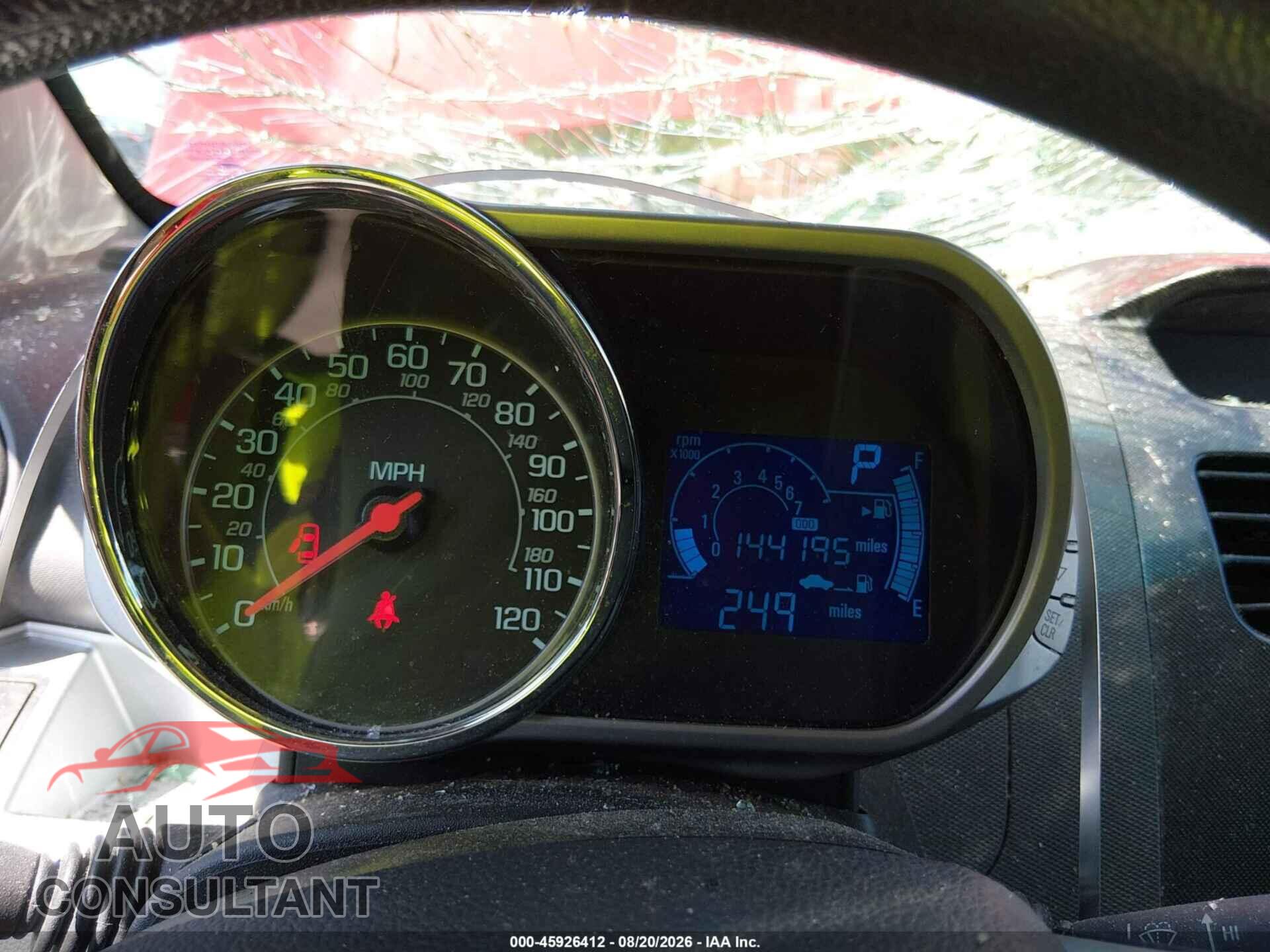 CHEVROLET SPARK 2014 - KL8CB6S97EC577449