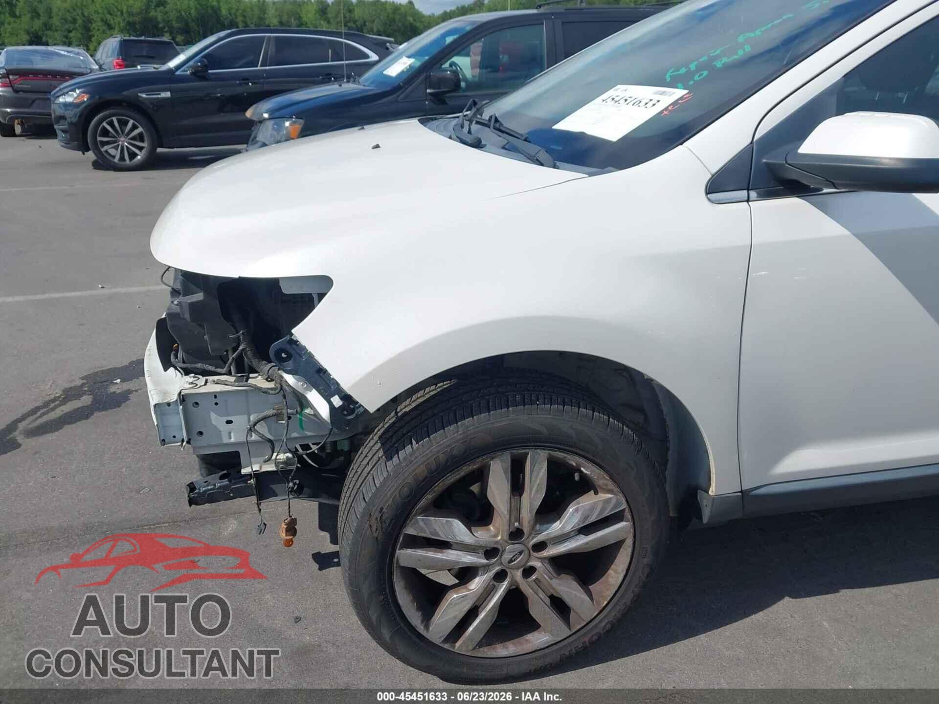 FORD EDGE 2013 - 2FMDK3KC7DBC57029