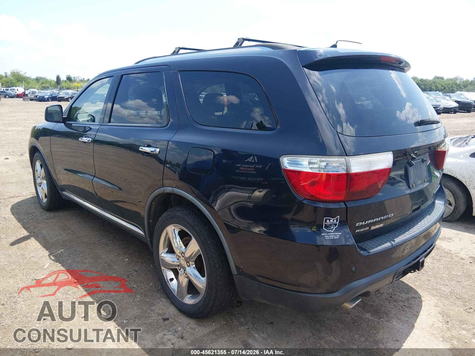DODGE DURANGO 2011 - 1D4SE5GT0BC699562