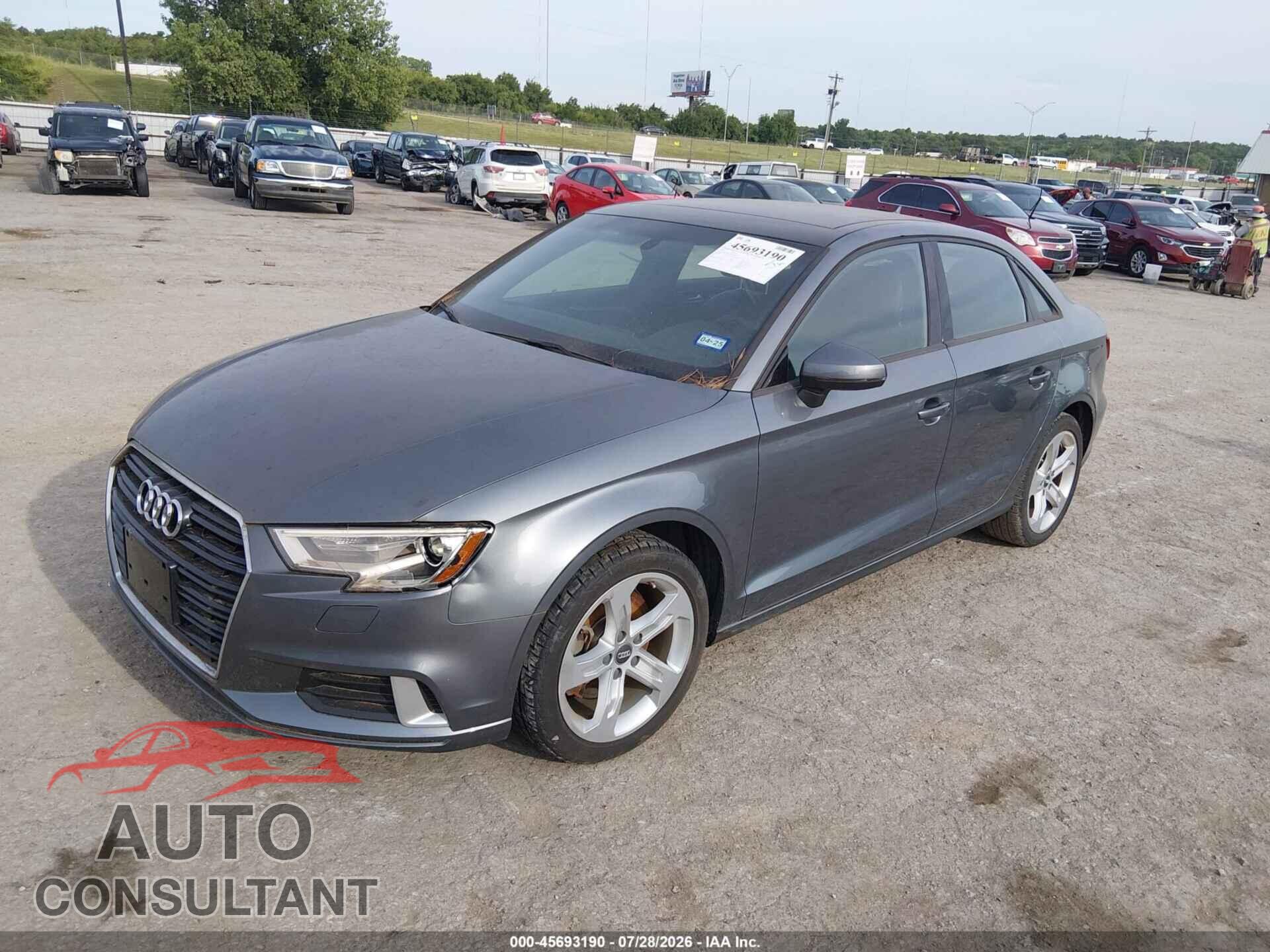 AUDI A3 2017 - WAUAUGFF3H1023403