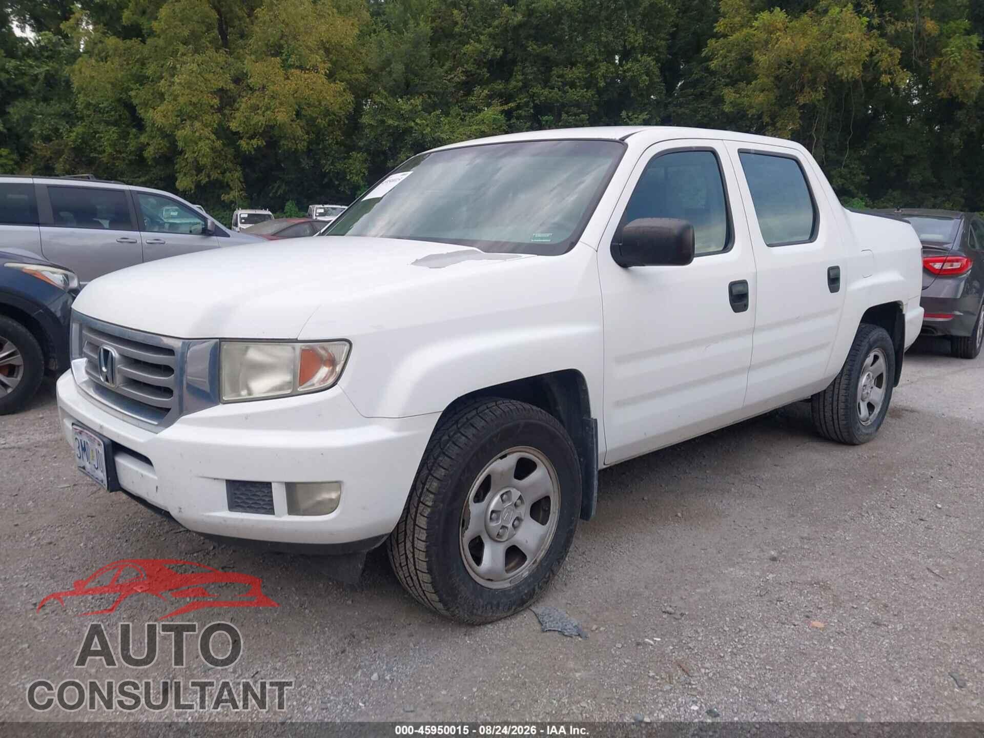 HONDA RIDGELINE 2012 - 5FPYK1F20CB003733