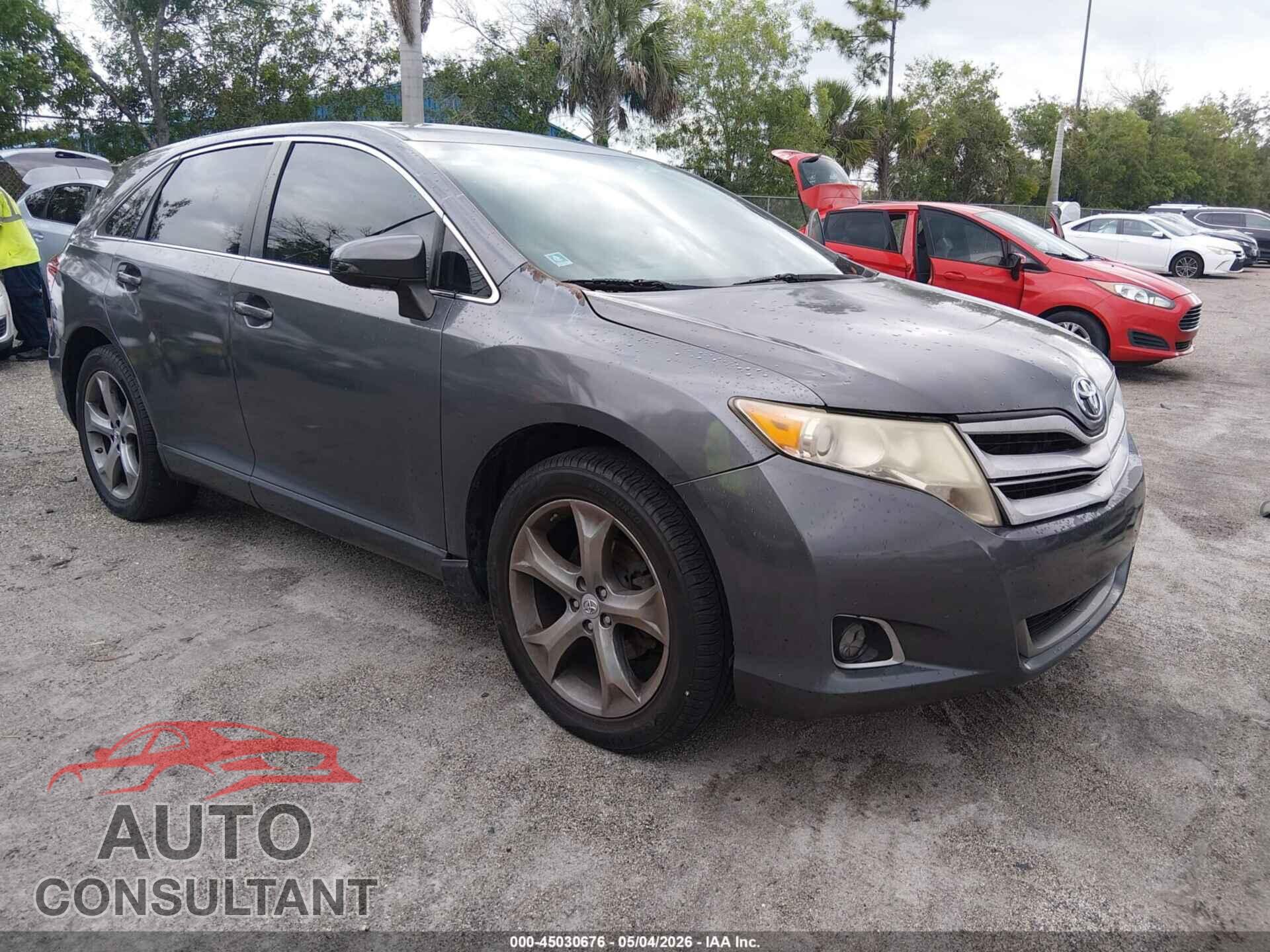TOYOTA VENZA 2013 - 4T3BK3BB8DU086484