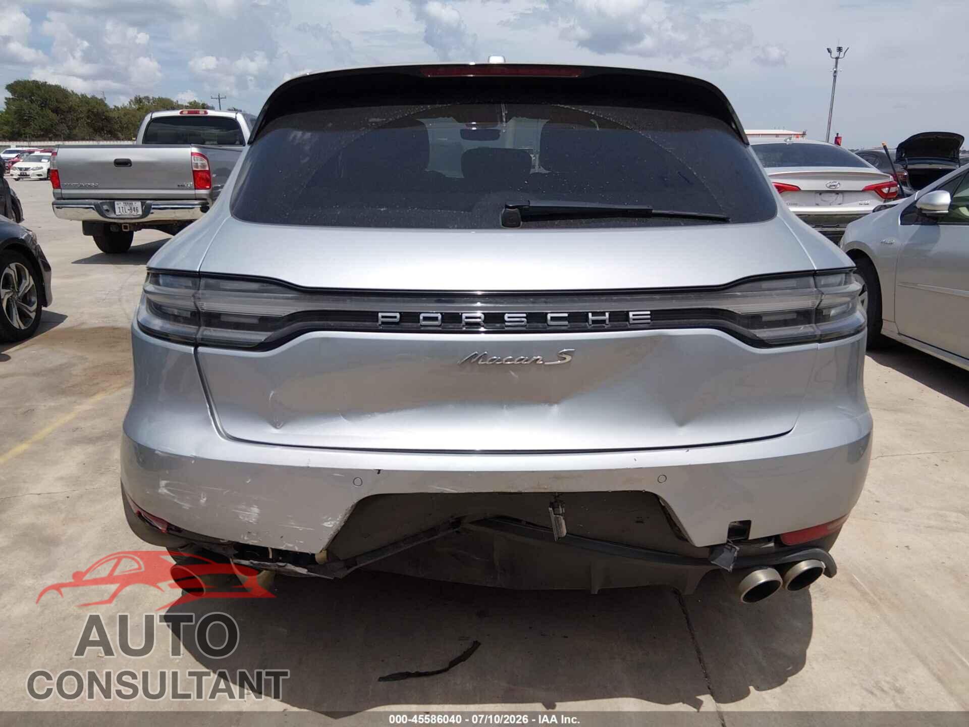 PORSCHE MACAN 2021 - WP1AB2A57MLB31059