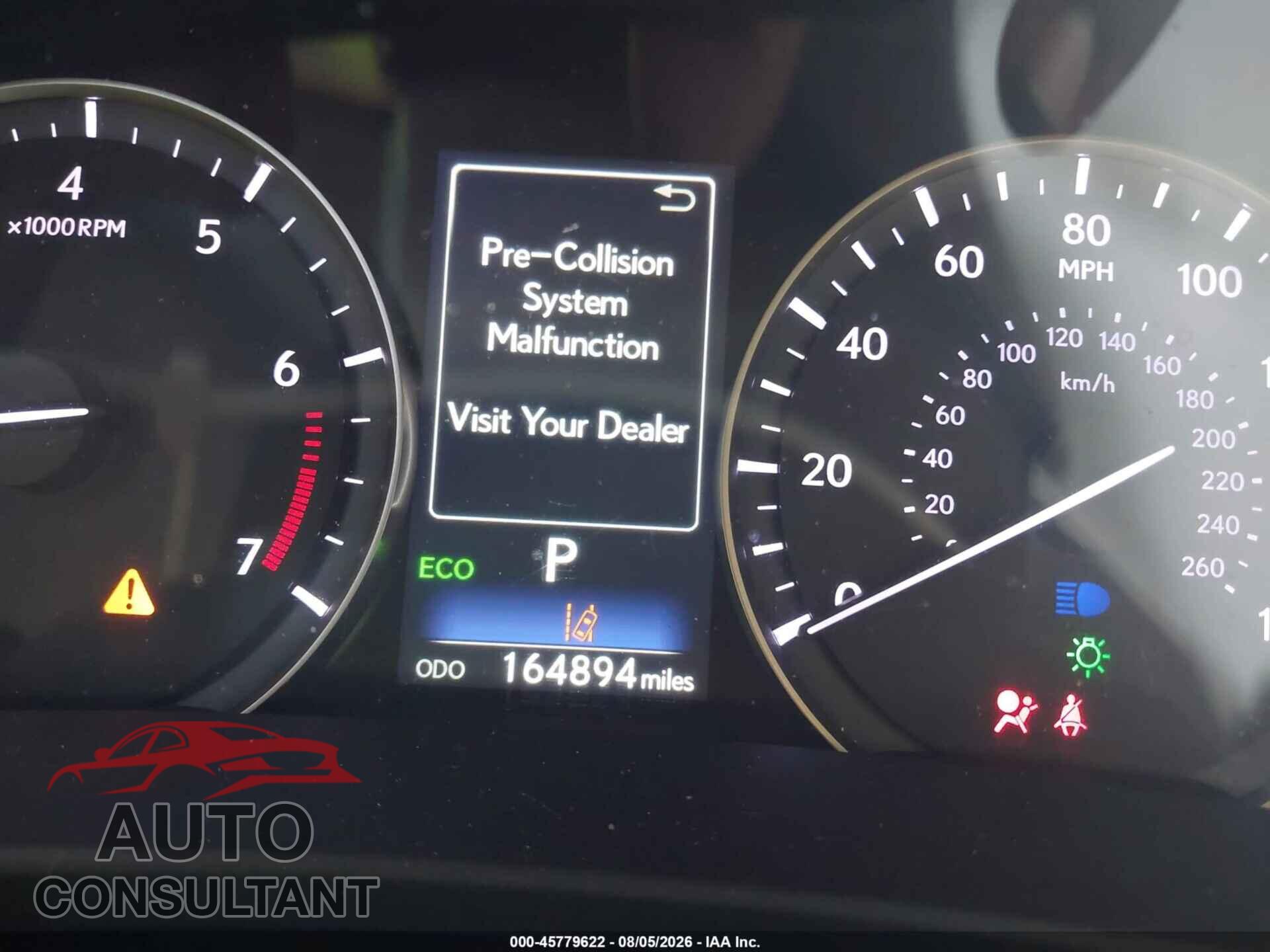 LEXUS RX 350 2019 - 2T2BZMCA2KC194965