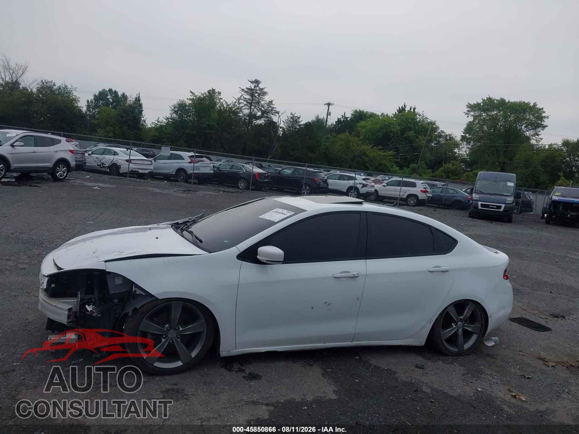 DODGE DART 2014 - 1C3CDFEB5ED906518